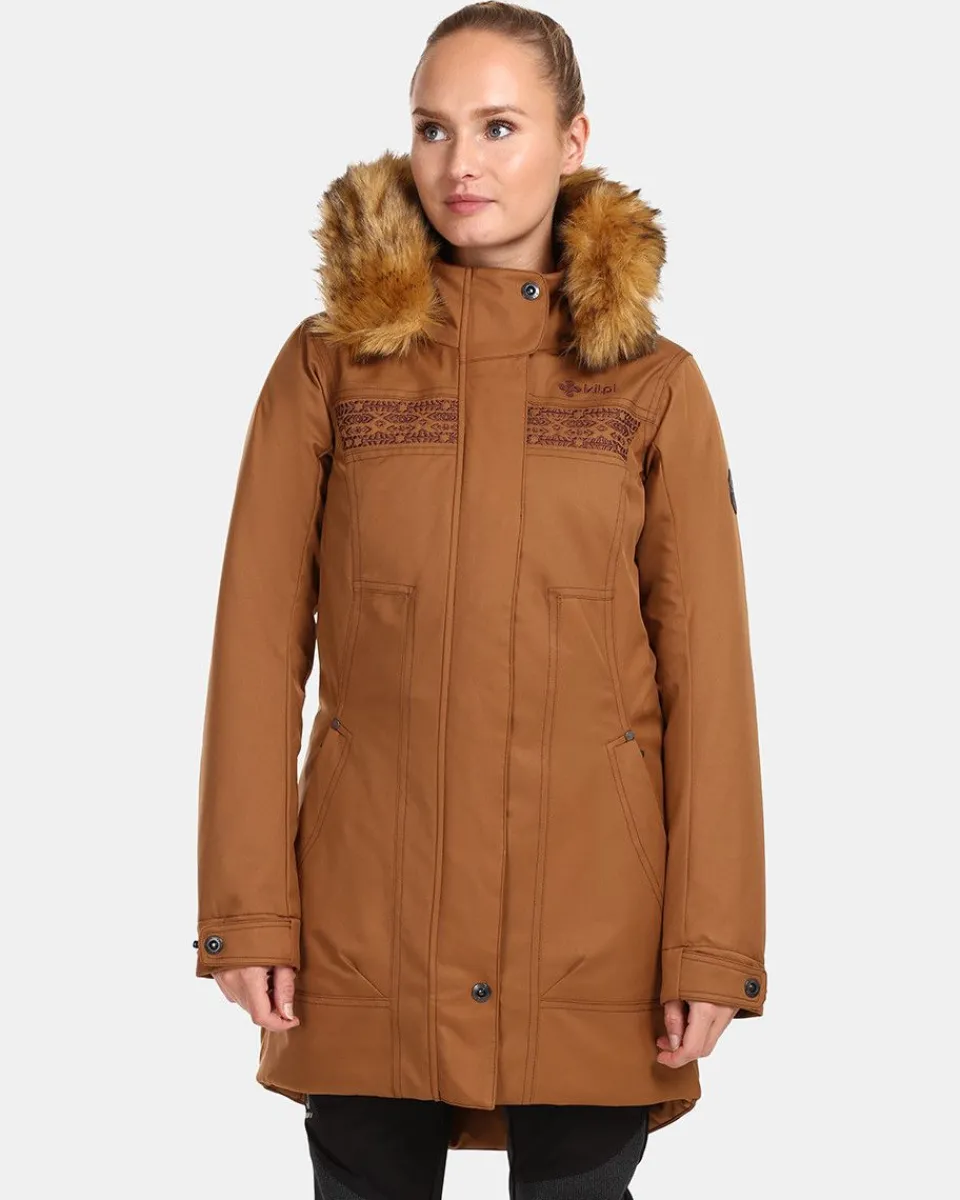 Doudoune Hiver Kilpi pour Femme - Coupe ajustée et légèreté optimale | Modèle PERU W