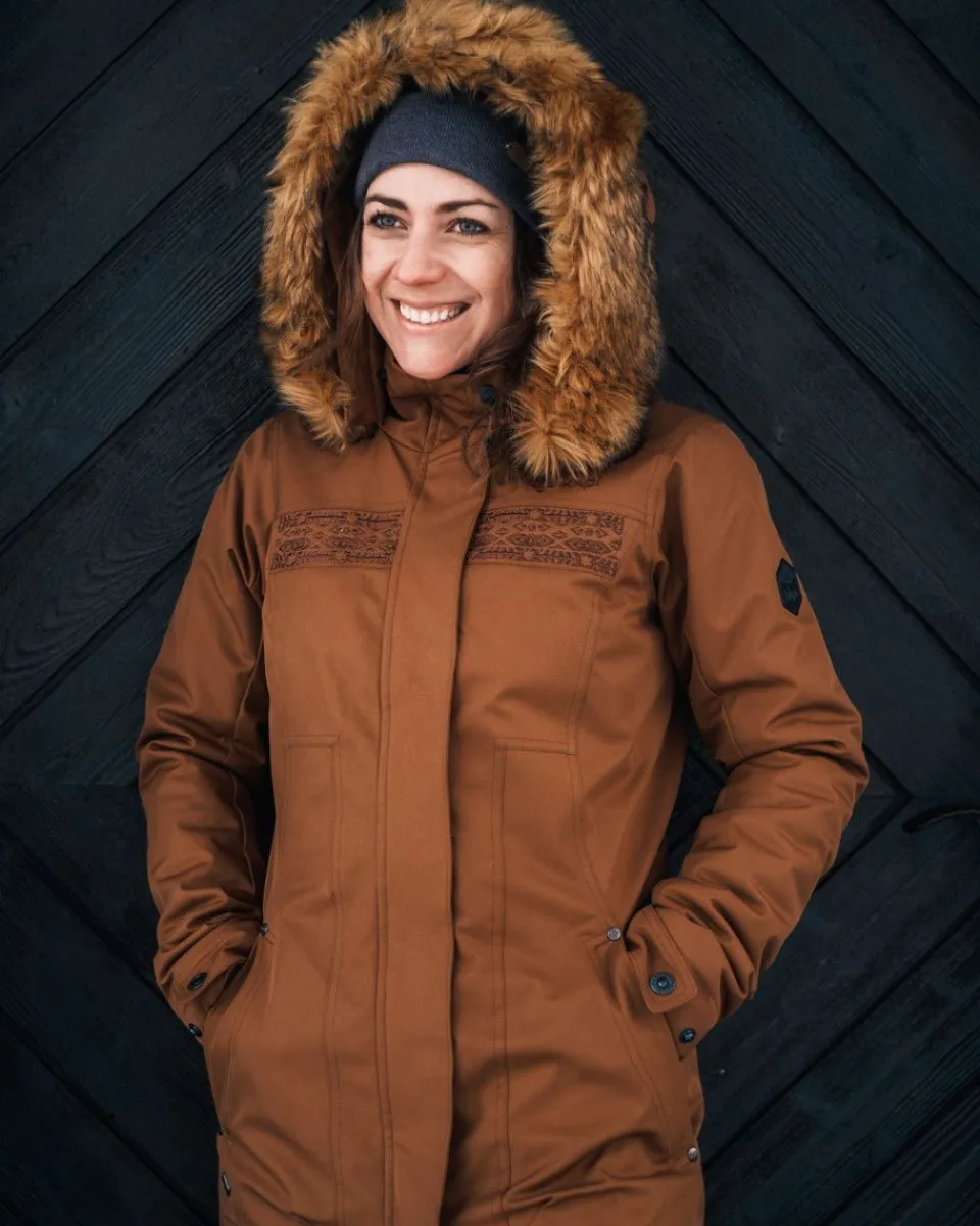 Doudoune Hiver Kilpi pour Femme - Coupe ajustée et légèreté optimale | Modèle PERU W