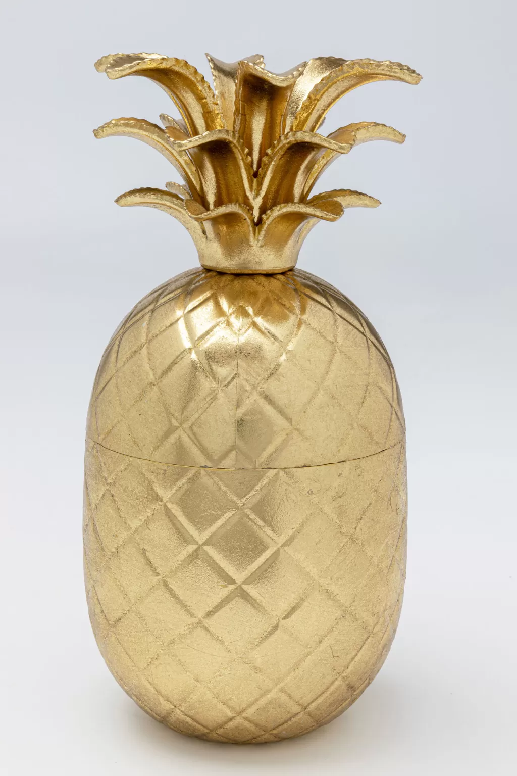 KARE Design - Pot Décoratif Ananas Élégant avec Motif Tropical en Céramique - 31 cm