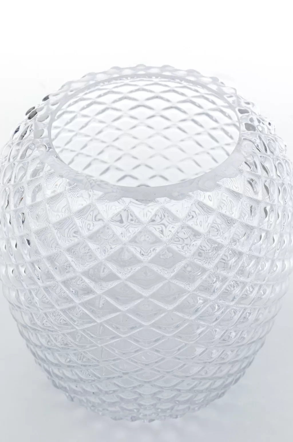 Pot décoratif ananas design original - KARE Design  
Récipient vitré élégant en forme de fruit tropical  
Ananas stylisé pour rangement créatif et déco moderne
