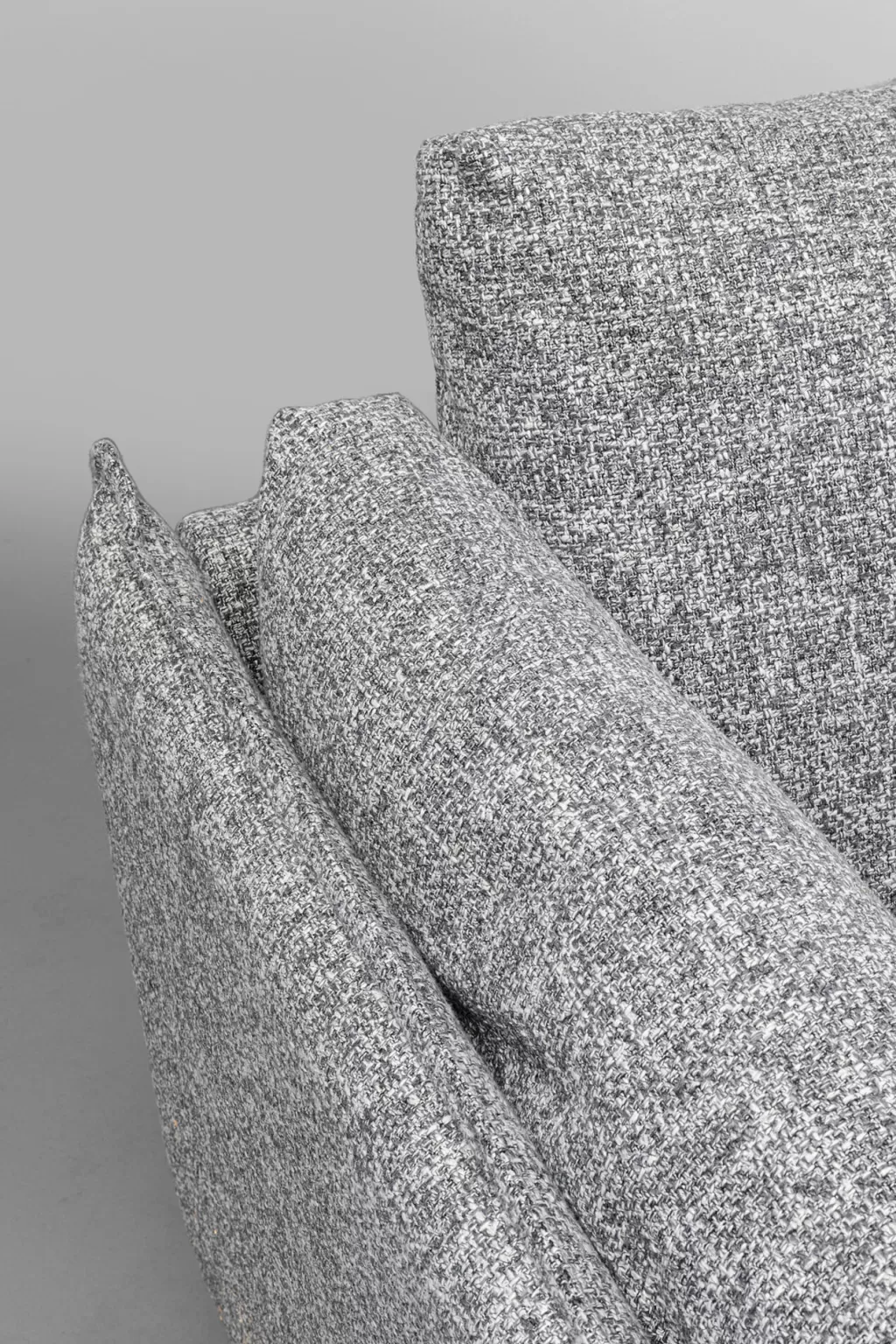 Fauteuil design POLA - Détente optimale en gris acier par KARE Design