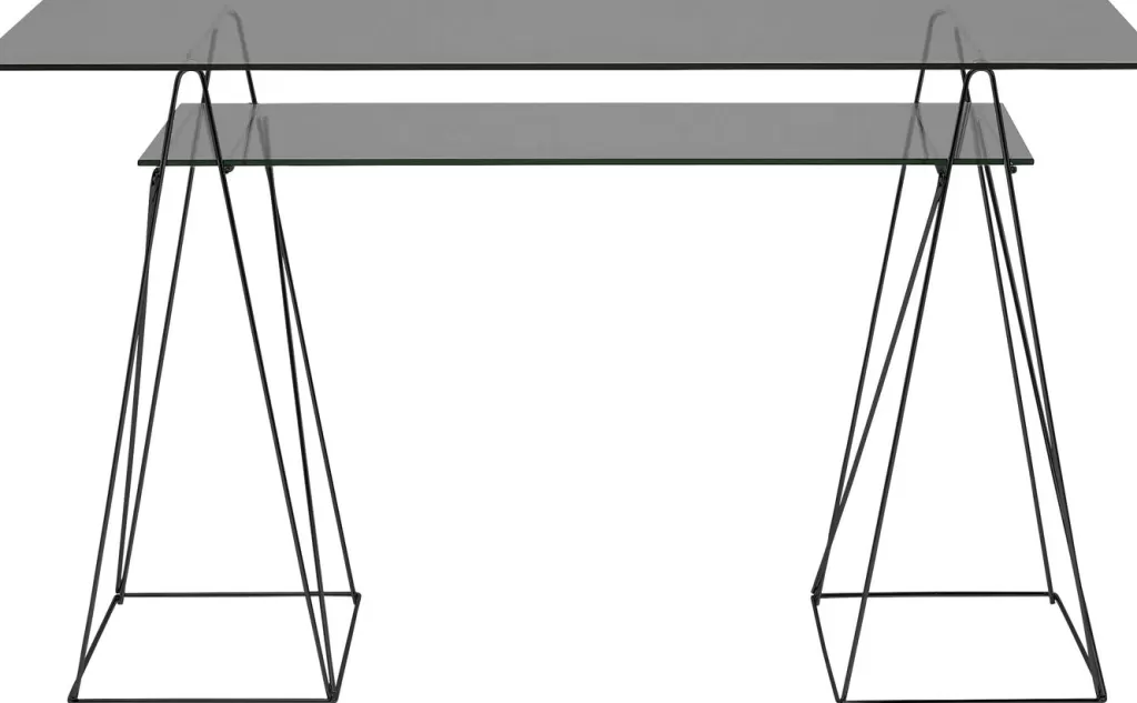 Plaque de verre trempé dépoli Polar 8 mm – Design épuré KARE, dimensions 130 x 66 cm