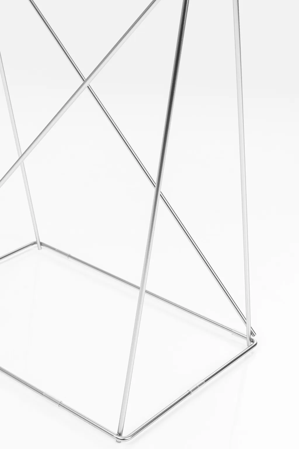 KARE Design – Pieds de table Polar, paire de supports métalliques design – 31 x 49 cm