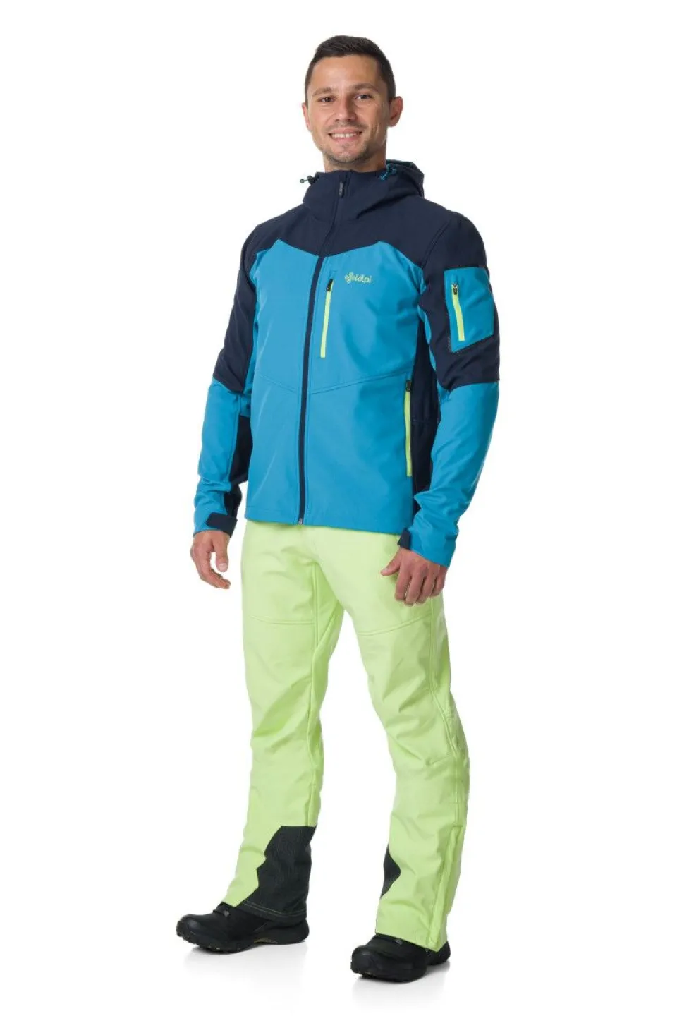 Veste Softshell Kilpi Homme - Confort Randonnée Hiver | PRESENA-M Coupe-Air Respirante & Protection contre le vent