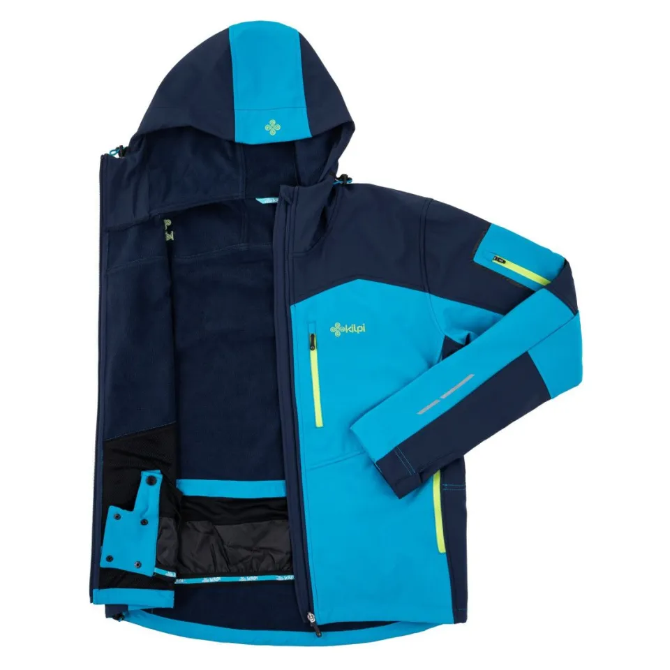 Veste Softshell Kilpi Homme - Confort Randonnée Hiver | PRESENA-M Coupe-Air Respirante & Protection contre le vent