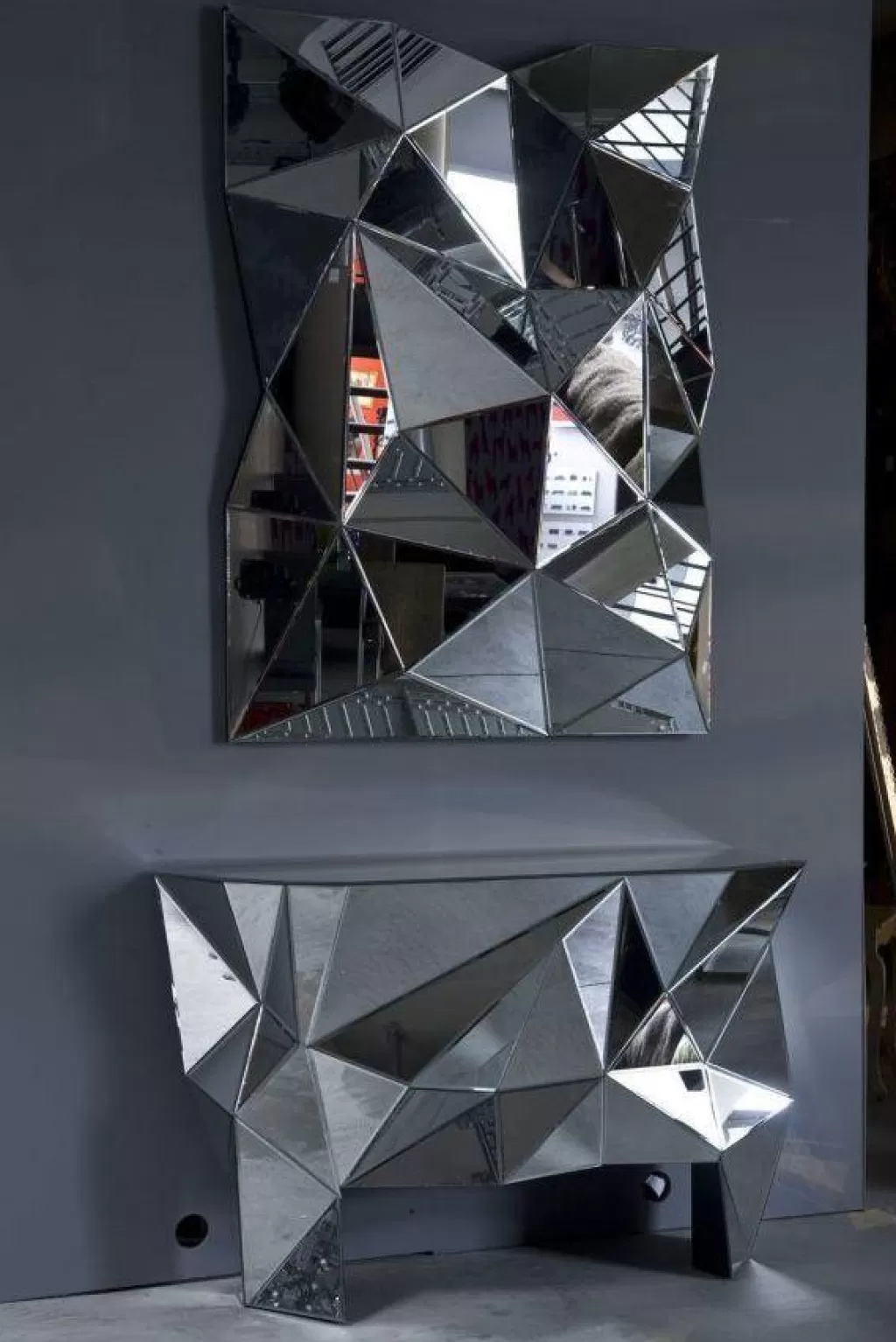 Table Console Design Prisma – Élégance Moderne pour Votre Salon avec Espaces de Rangement | Meuble d'Appoint Fonctionnel par KARE Design