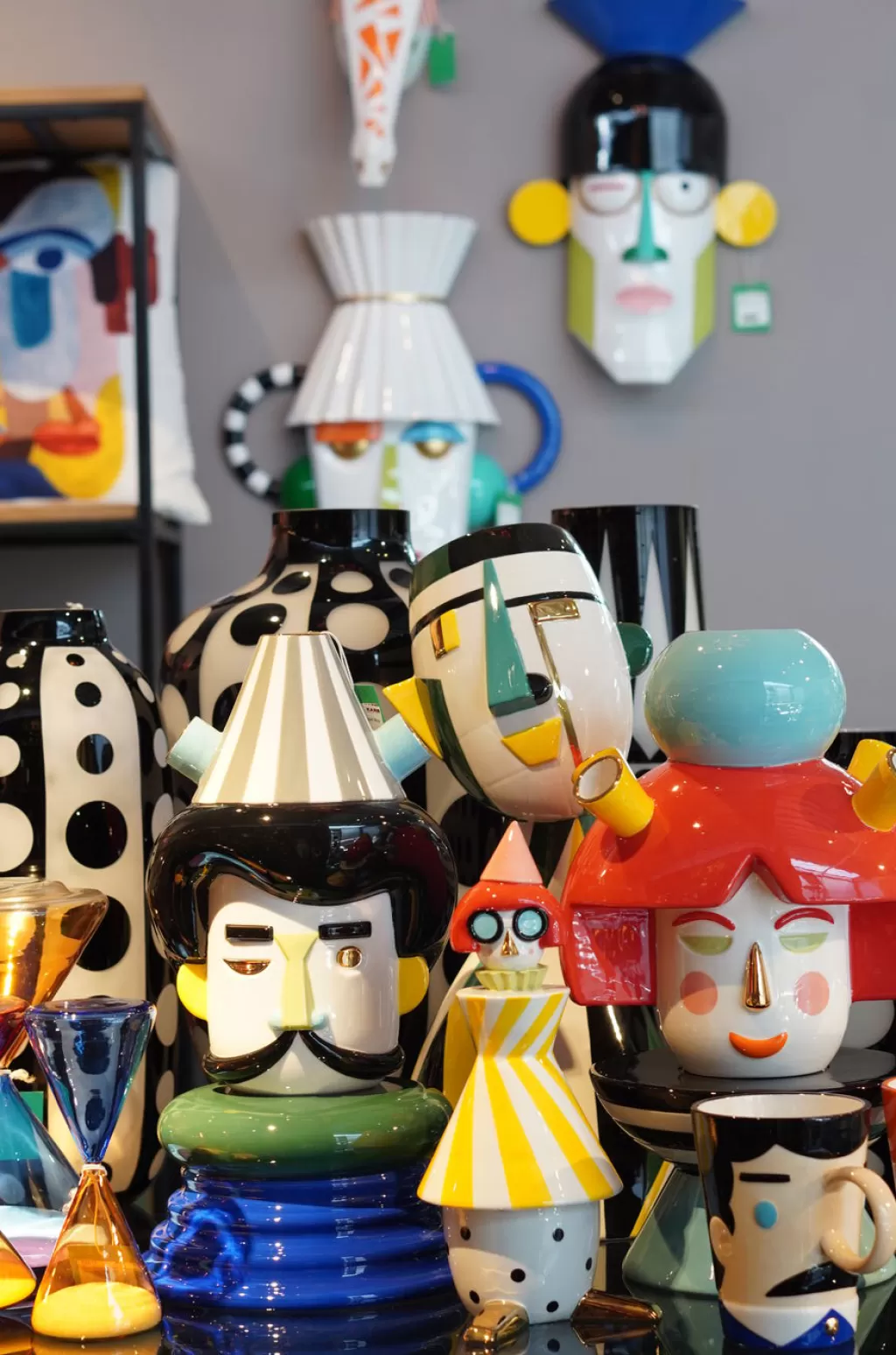 Vase décoratif design Puppet Boy par KARE - Pièce de décoration contemporaine - 36 cm de hauteur