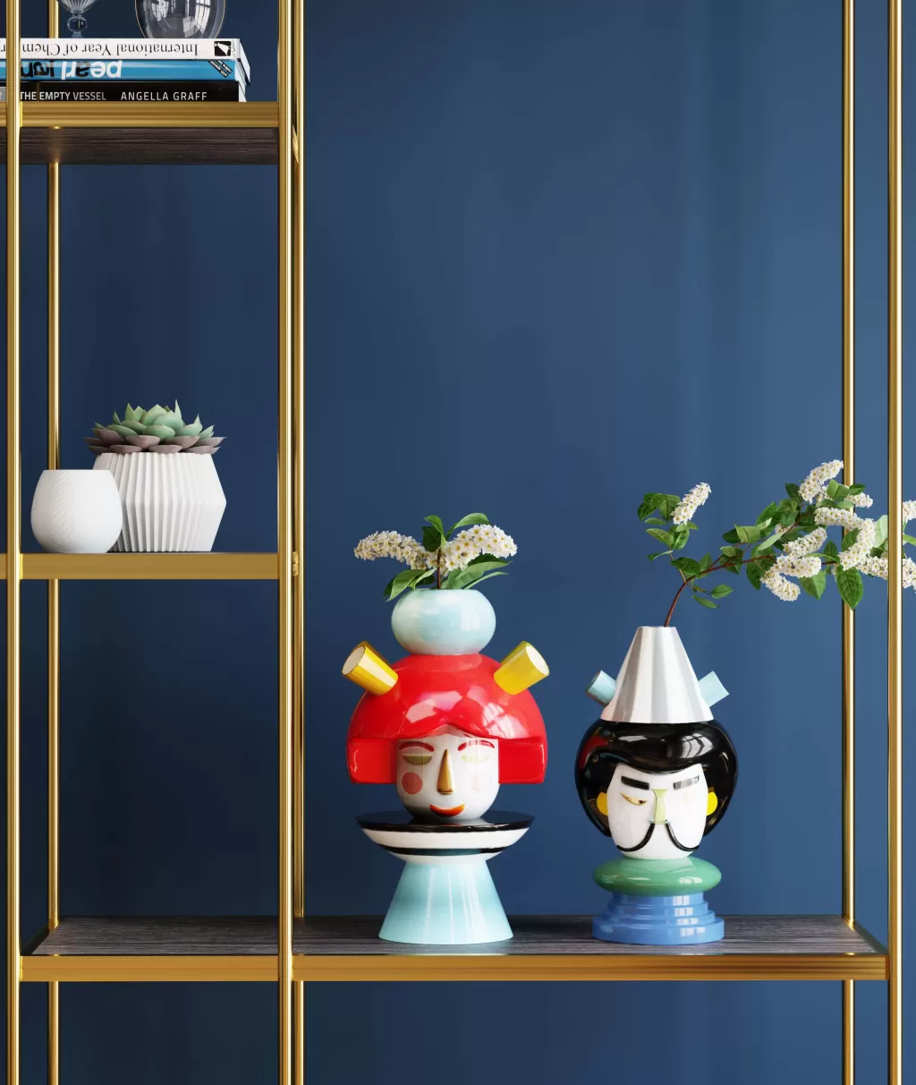 Vase décoratif design Puppet Boy par KARE - Pièce de décoration contemporaine - 36 cm de hauteur
