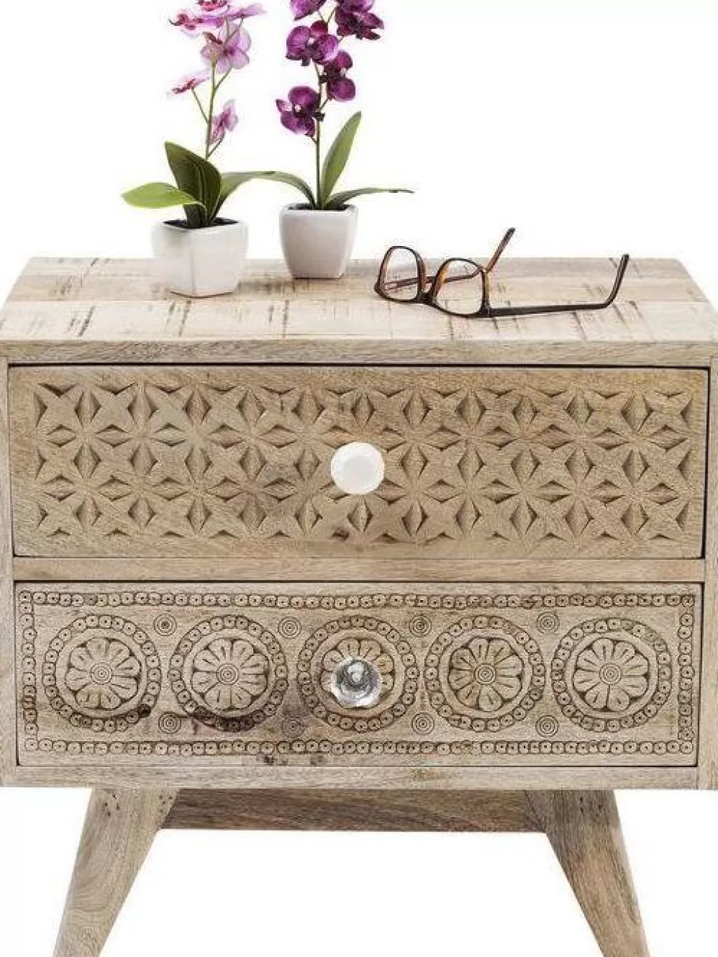Table de chevet design Puro – Meuble de nuit élégant et fonctionnel 50 x 35 cm par KARE Design