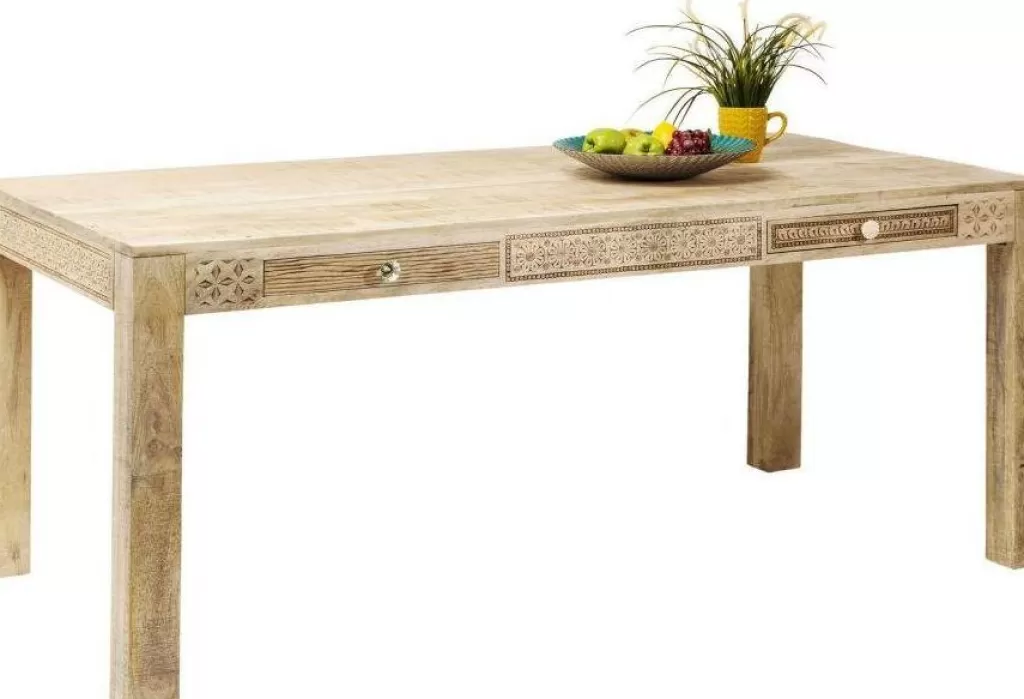 Table Design KARE - Modèle Puro Plain aux lignes épurées - Format rectangulaire 160x80 cm