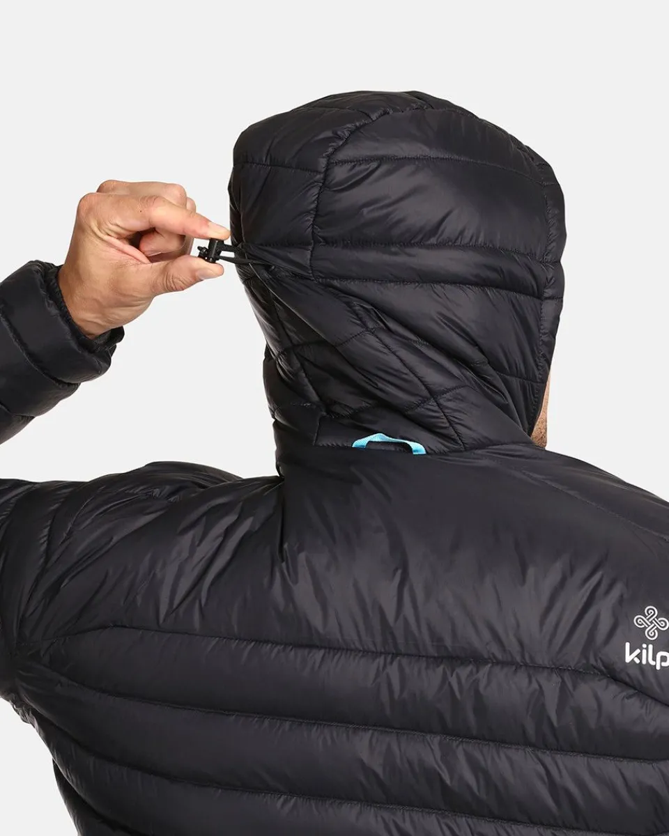 Veste Kilpi Confortable pour Randonnées Hivernales - Doudoune Homme Léger avec Capuche PYRAMIDEN-M