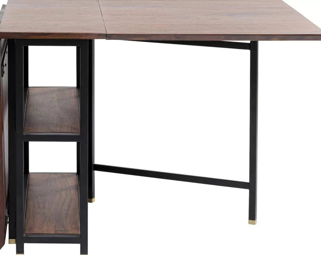 Table extensible Ravello par KARE Design - Longueur ajustable 70+70 cm × 80 cm de largeur 

Ce modèle élégant s'adapte à vos besoins avec ses deux rallonges intégrées pour recevoir jusqu'à 6 convives. Design épuré et fonctionnalité optimale pour votre salle à manger.