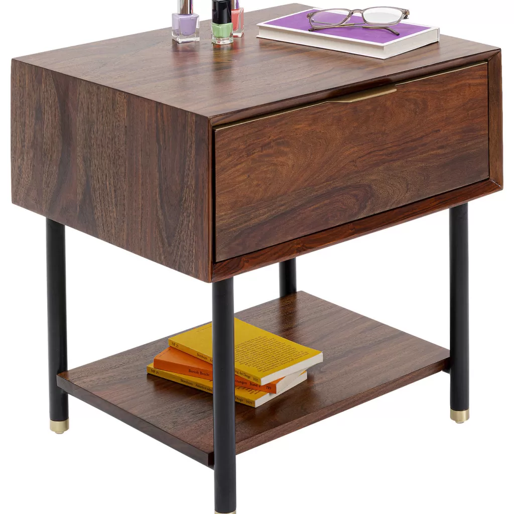 Table de Chevet Ravello par KARE Design - Design Scandinave Compact 50x40 cm, Idéale pour Espaces Intimes