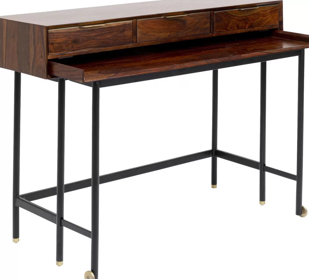 Bureau design contemporain Ravello par KARE - Plateau 120x82 cm, idéal pour espace bureau élégant
