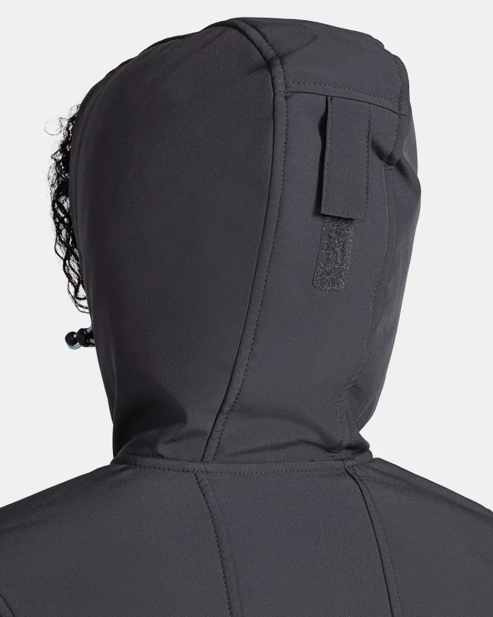 Veste Softshell Femme Kilpi - Confort léger pour randonnées actives | Modèle RAVIA-W avec protection anti-vent | Manteau technique polyvalent saisons fraîches