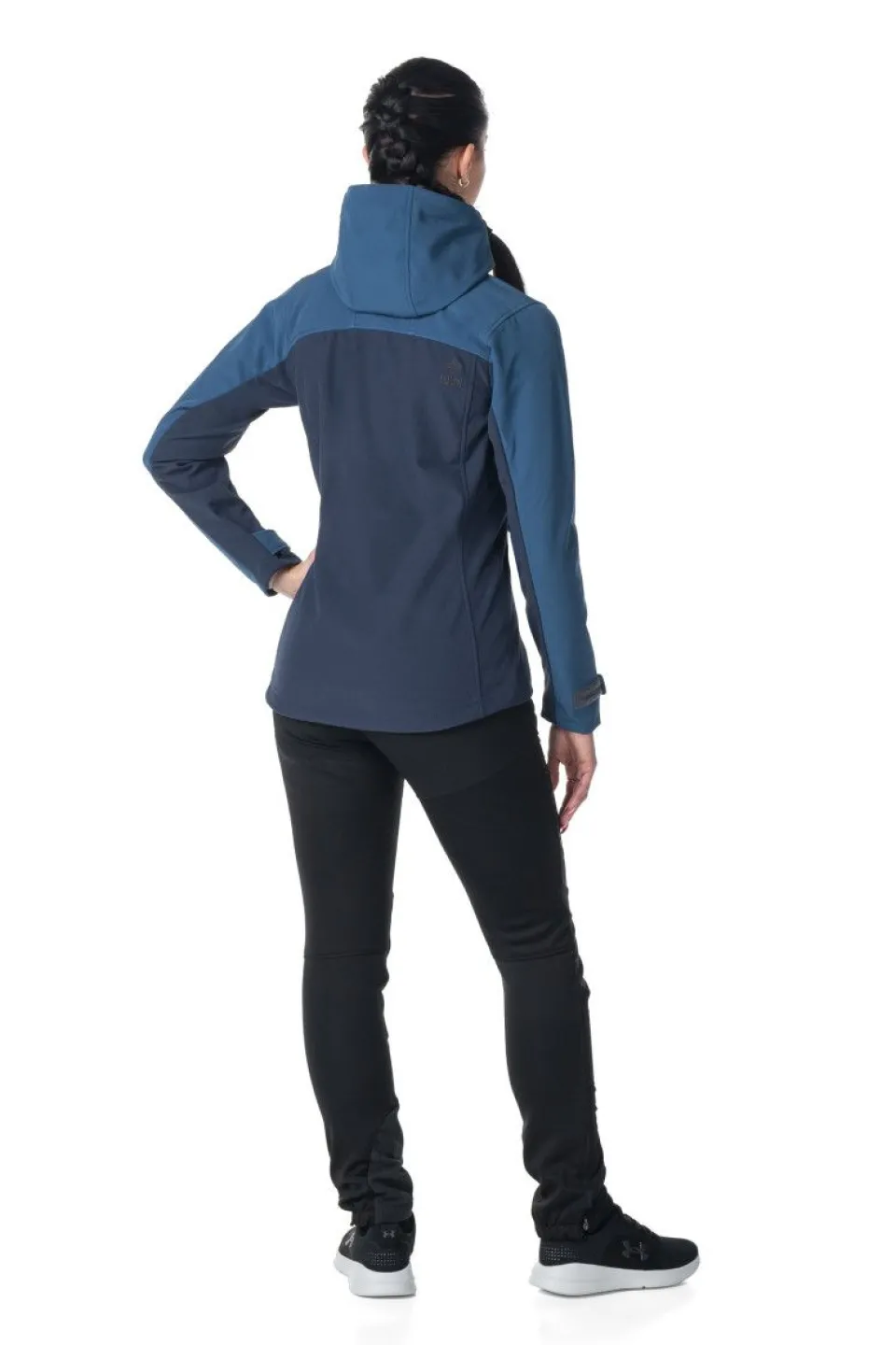 Veste Softshell RAVIA-W pour Femme - Confort et Résistance en Randonnée | Protection contre les Intempéries | Style Urbain-Aventure