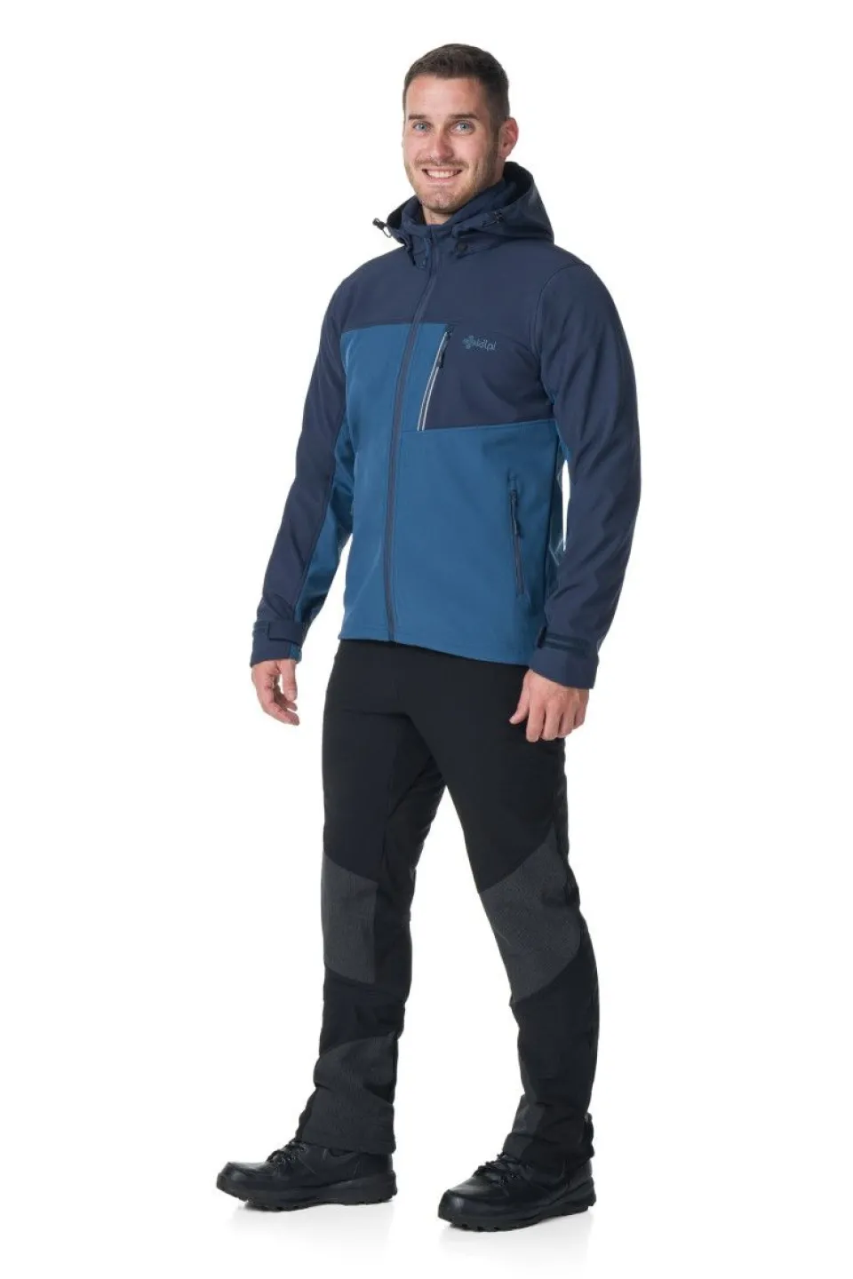 Veste Softshell Kilpi pour Randonnée - Coupe-Vent Technique Homme avec Respirance Optimale | Modèle RAVIO-M en Matériau Léger | Confort Optimal en Mouvement