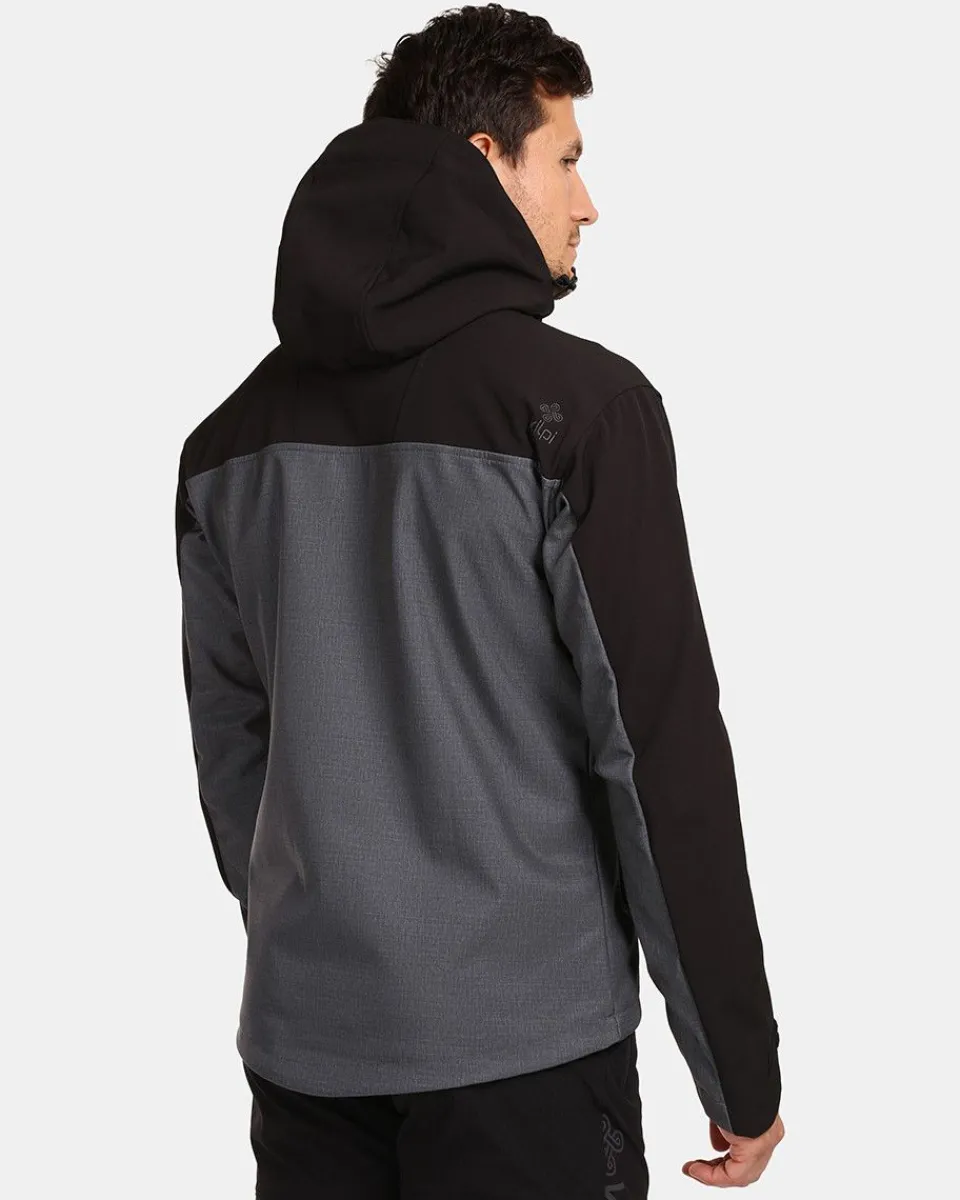 Veste Softshell RAVIO-M pour Homme · Manteau Léger de Randonnée · Coupe-vent Respirant avec Confort Optimal