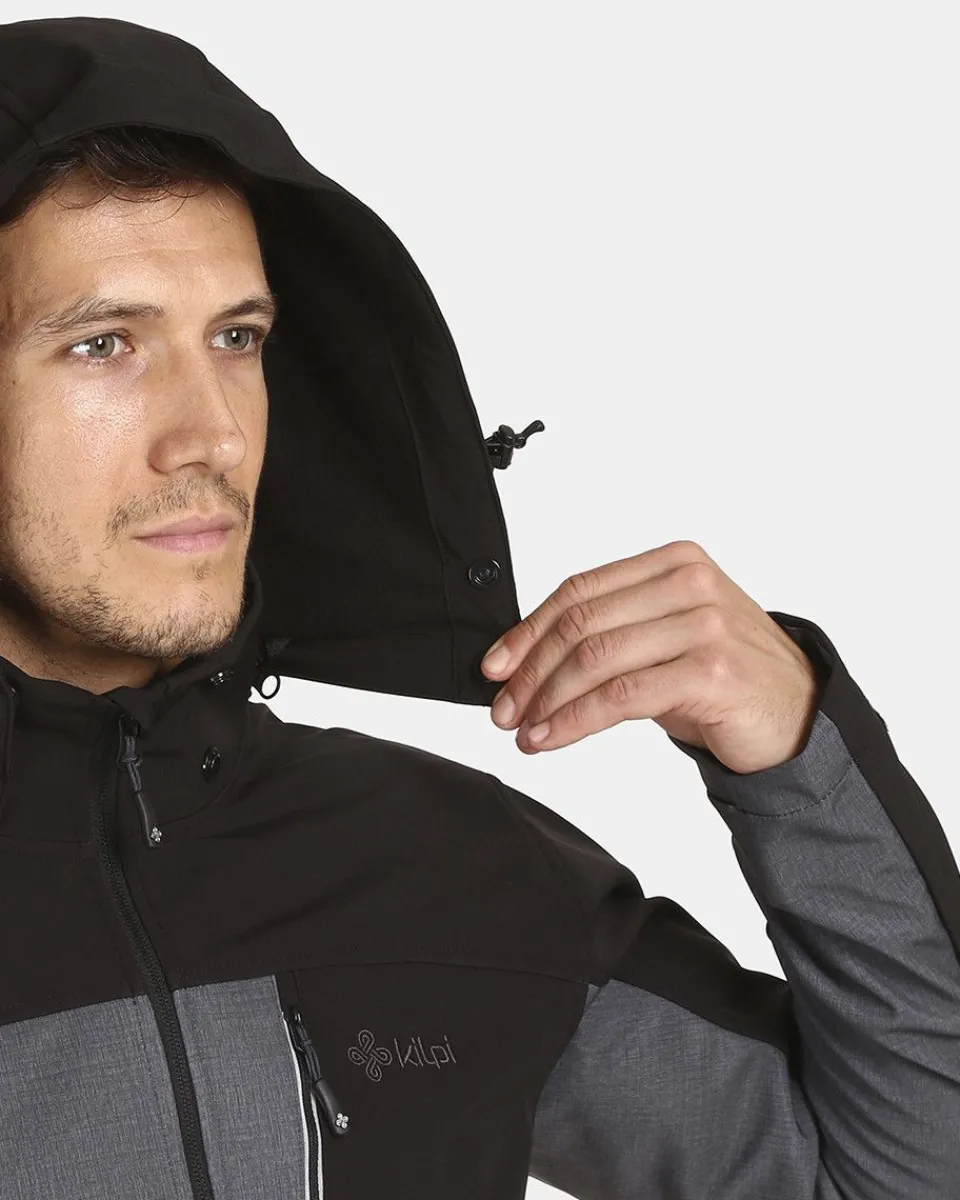 Veste Softshell RAVIO-M pour Homme · Manteau Léger de Randonnée · Coupe-vent Respirant avec Confort Optimal