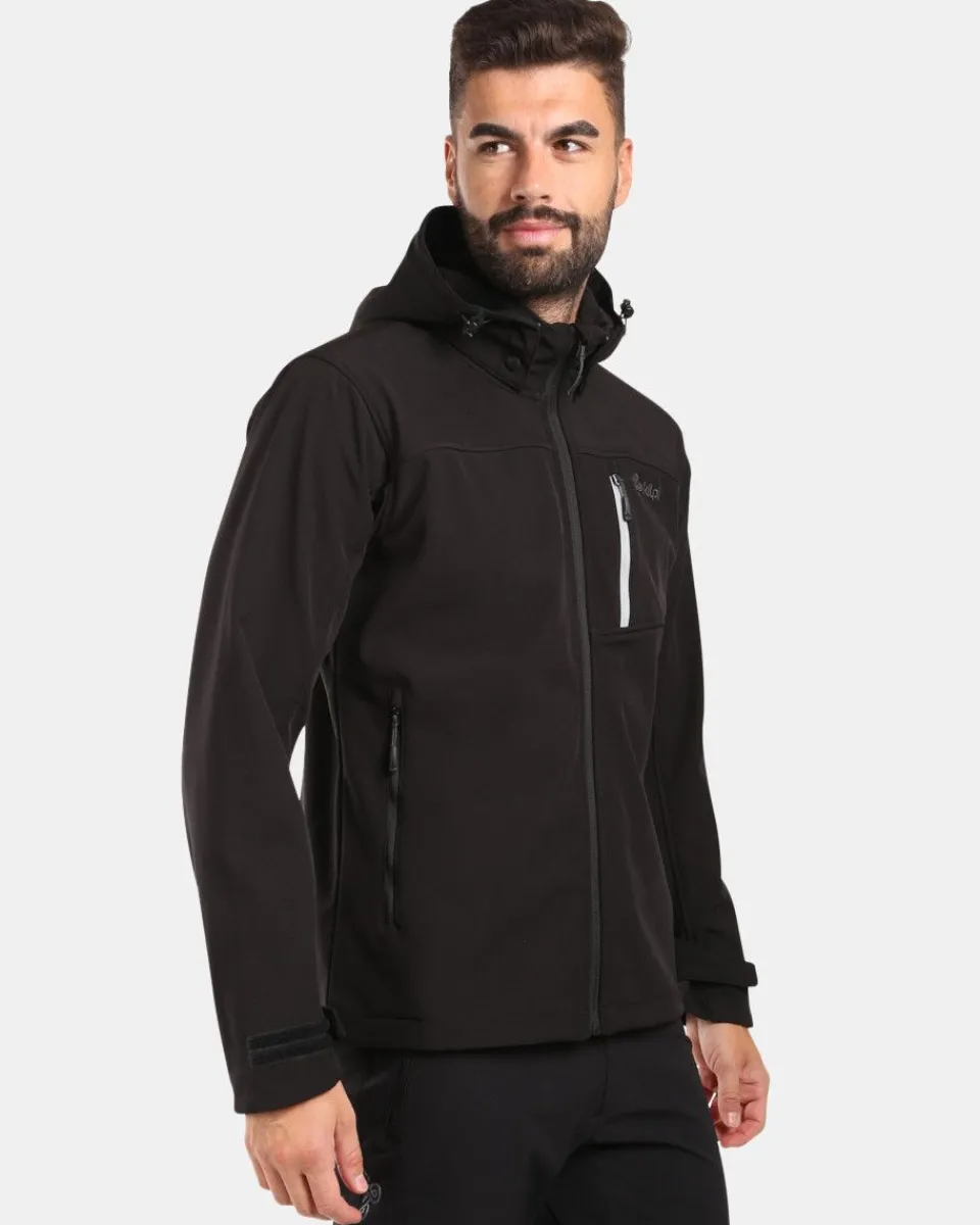 Veste Softshell Kilpi pour Homme - Veste de Randonnée Masculine Confortable - Collection RAVIO-M Résistante aux Intempéries