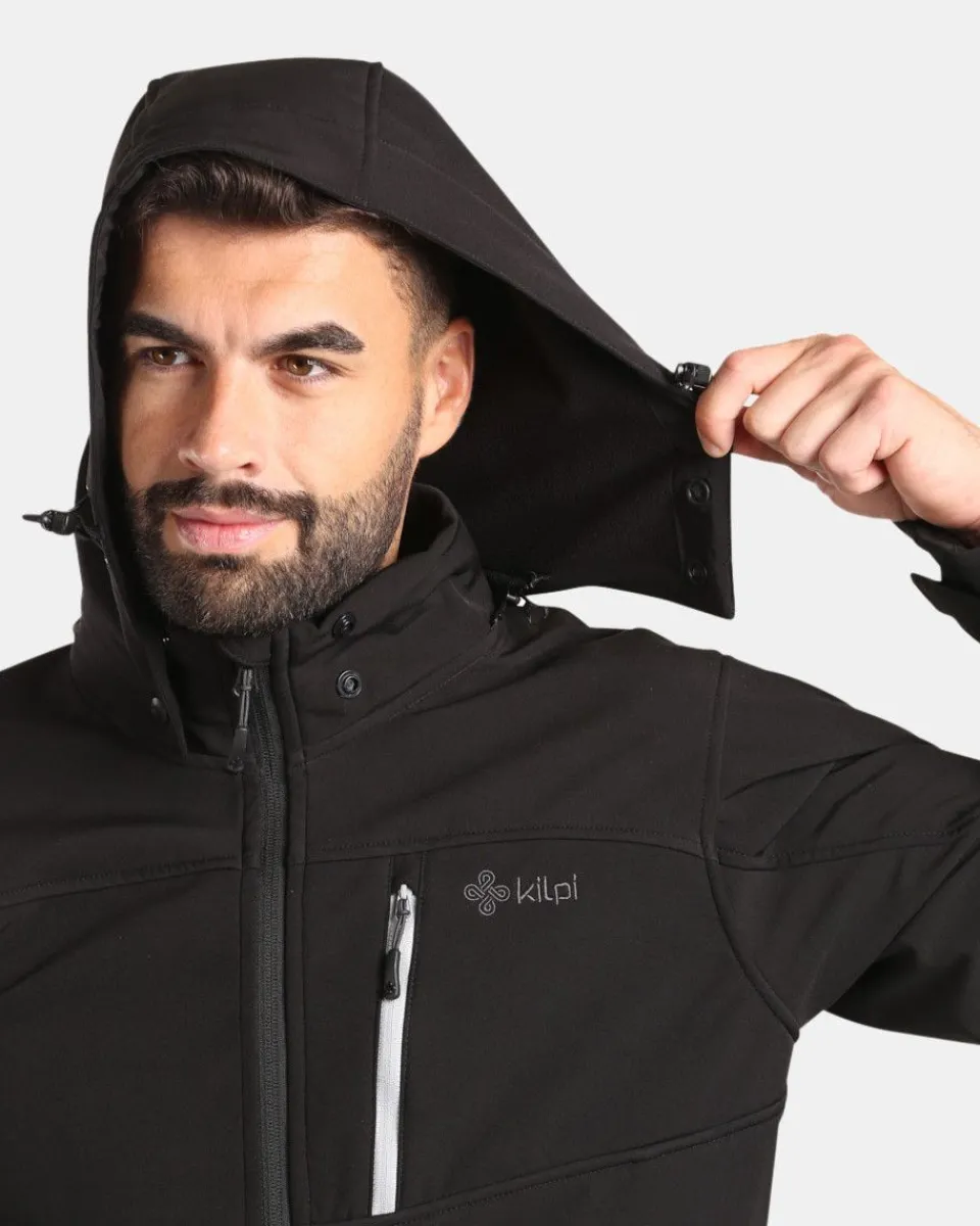 Veste Softshell Kilpi pour Homme - Veste de Randonnée Masculine Confortable - Collection RAVIO-M Résistante aux Intempéries