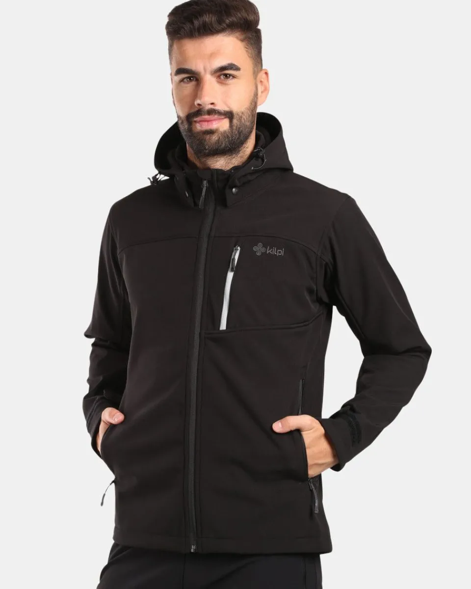 Veste Softshell Kilpi pour Homme - Veste de Randonnée Masculine Confortable - Collection RAVIO-M Résistante aux Intempéries
