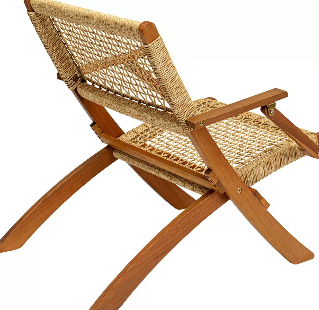 Chaise pliable Rio de Janeiro - Design scandinave élégante par KARE, espace optimisé pour un intérieur stylé | Idéale pour appartement ou bureau, solution pratique pour petits espaces (Modèle pliant avec idée déco moderne)