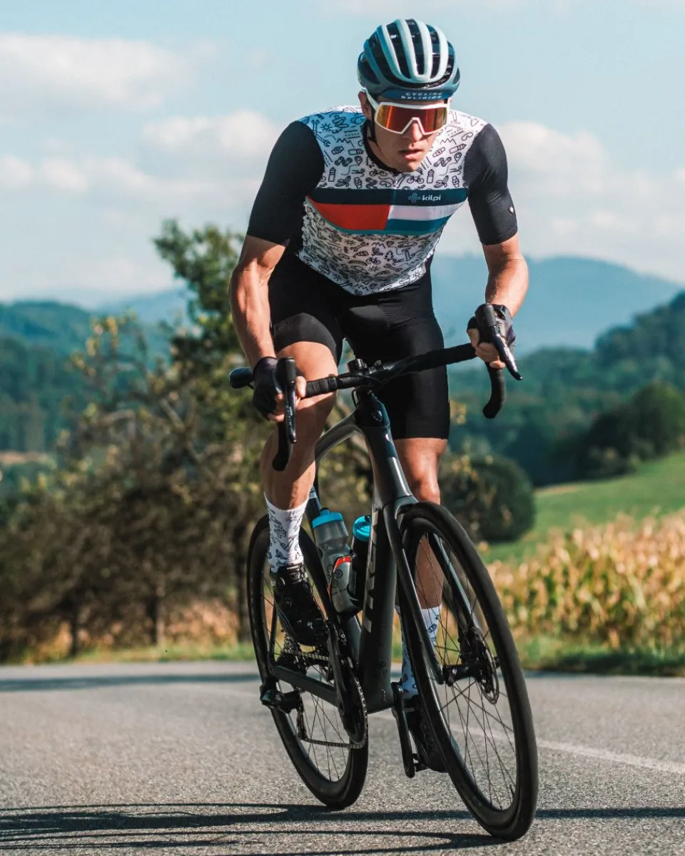 Maillot de cyclisme Kilpi pour Homme - Modèle RIVAL-M Haute Performance