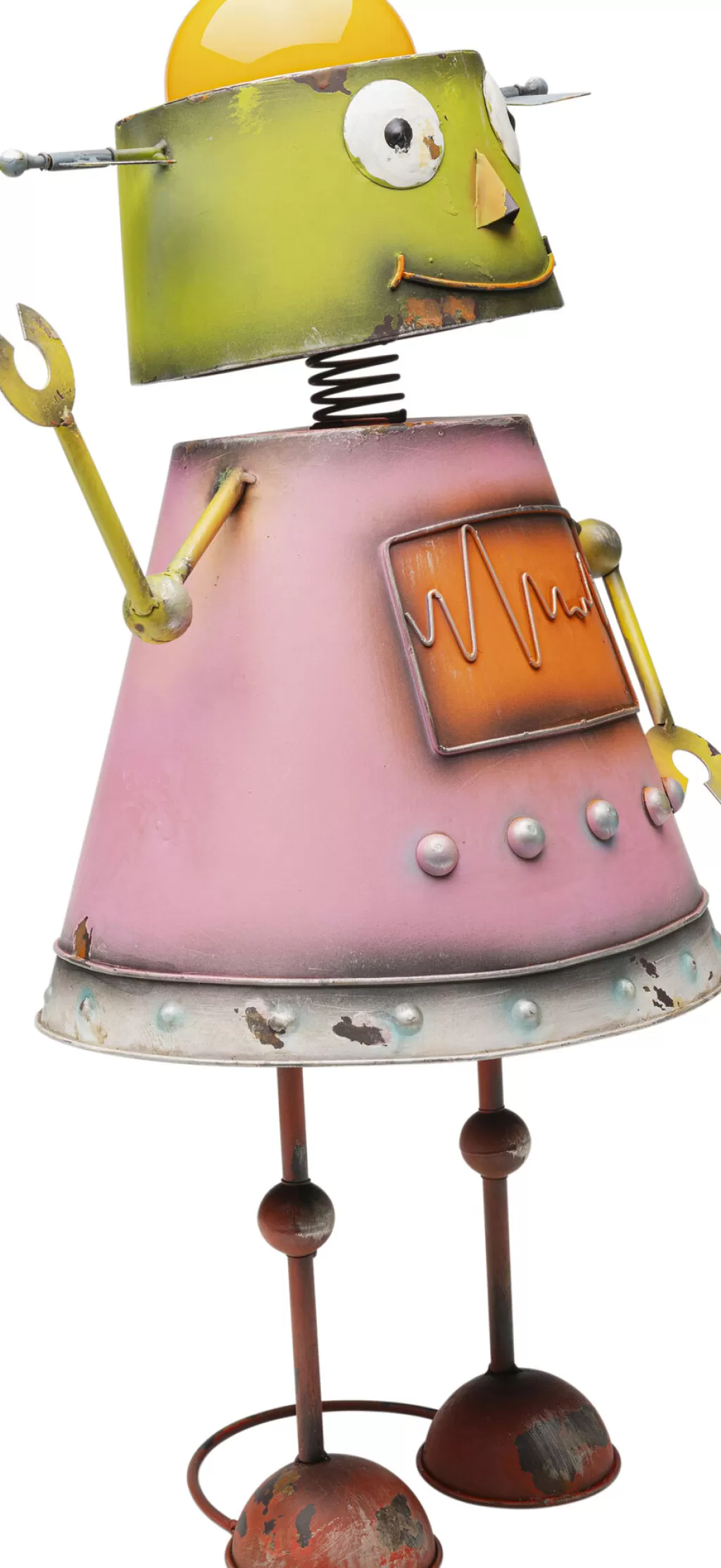 Décorations Industrielles Modernes – Figurine Robotique Gabby Design KARE en Métal, Hauteur 62 cm