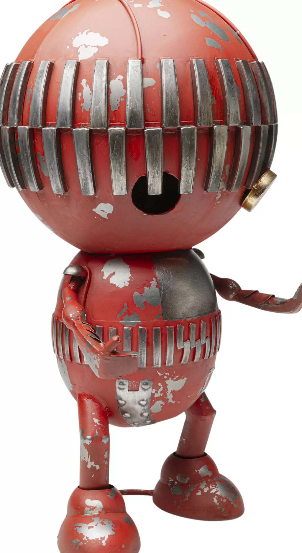 Robot Sculpture Décoratif Karl - Objet Design Moderne par KARE, Hauteur 59 cm pour Décoration d'Intérieur Créative