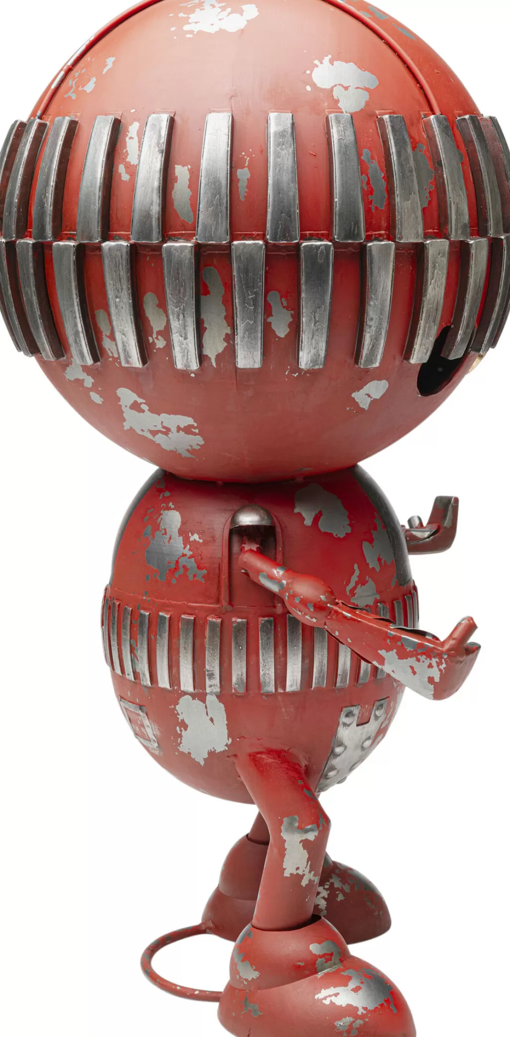 Robot Sculpture Décoratif Karl - Objet Design Moderne par KARE, Hauteur 59 cm pour Décoration d'Intérieur Créative
