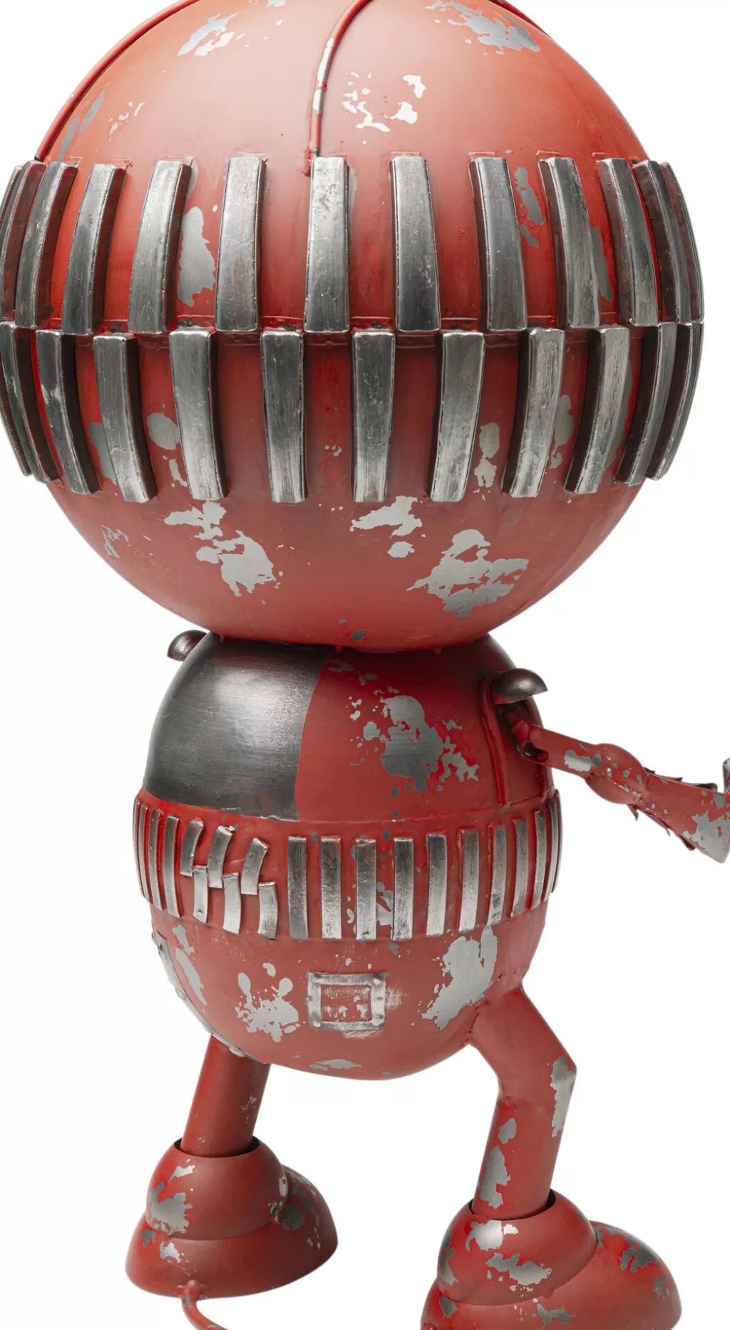 Robot Sculpture Décoratif Karl - Objet Design Moderne par KARE, Hauteur 59 cm pour Décoration d'Intérieur Créative