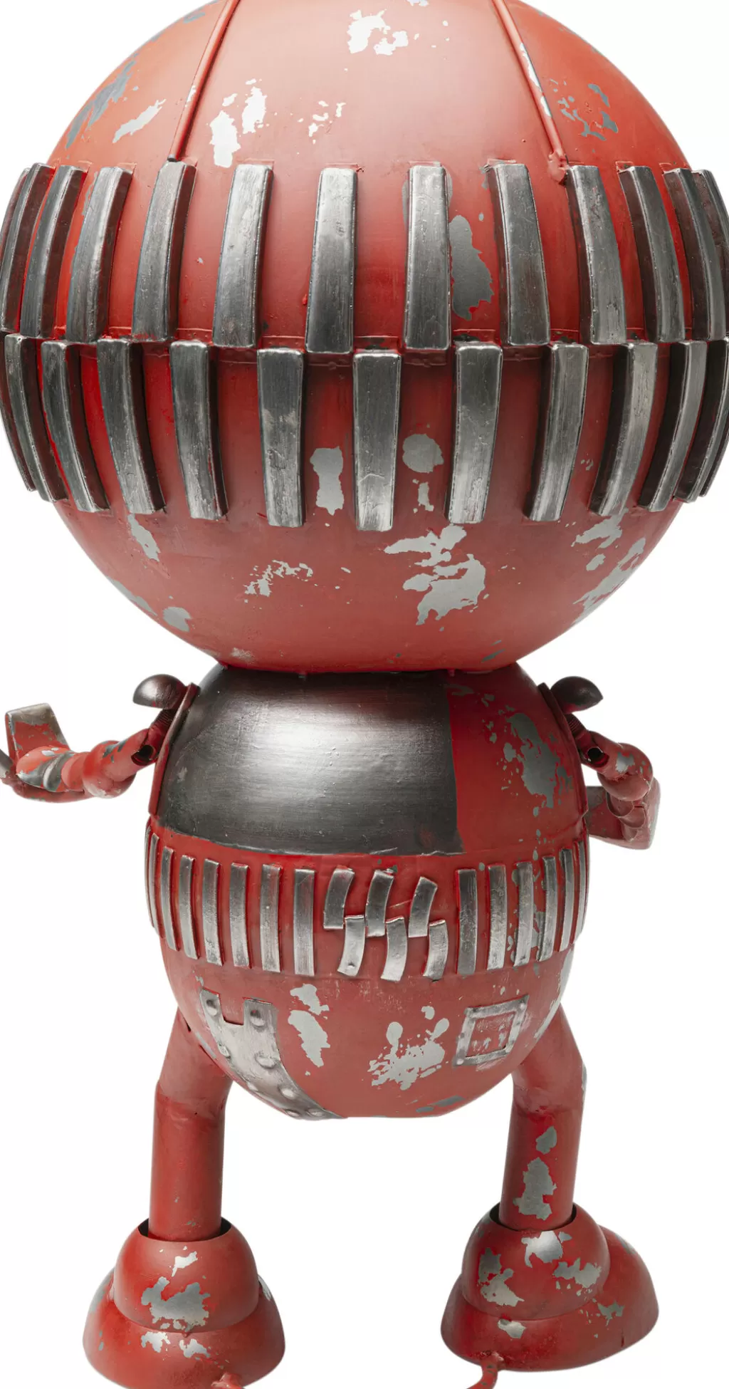 Robot Sculpture Décoratif Karl - Objet Design Moderne par KARE, Hauteur 59 cm pour Décoration d'Intérieur Créative