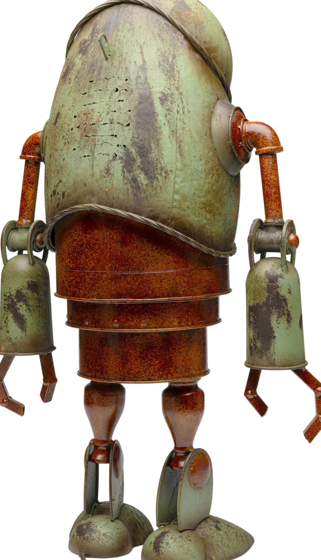 Robot Lumineux Lamy par KARE Design - Objet Décoratif Moderne avec Support en Métal (84 cm) pour Salon