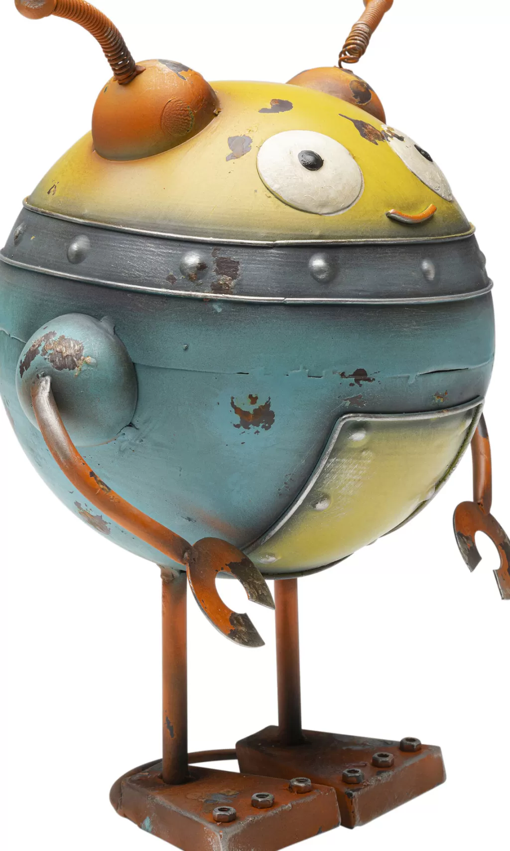 Robot Décoratif Rüdiger - Sculpture Moderne sur Pied par KARE Design (32 cm)