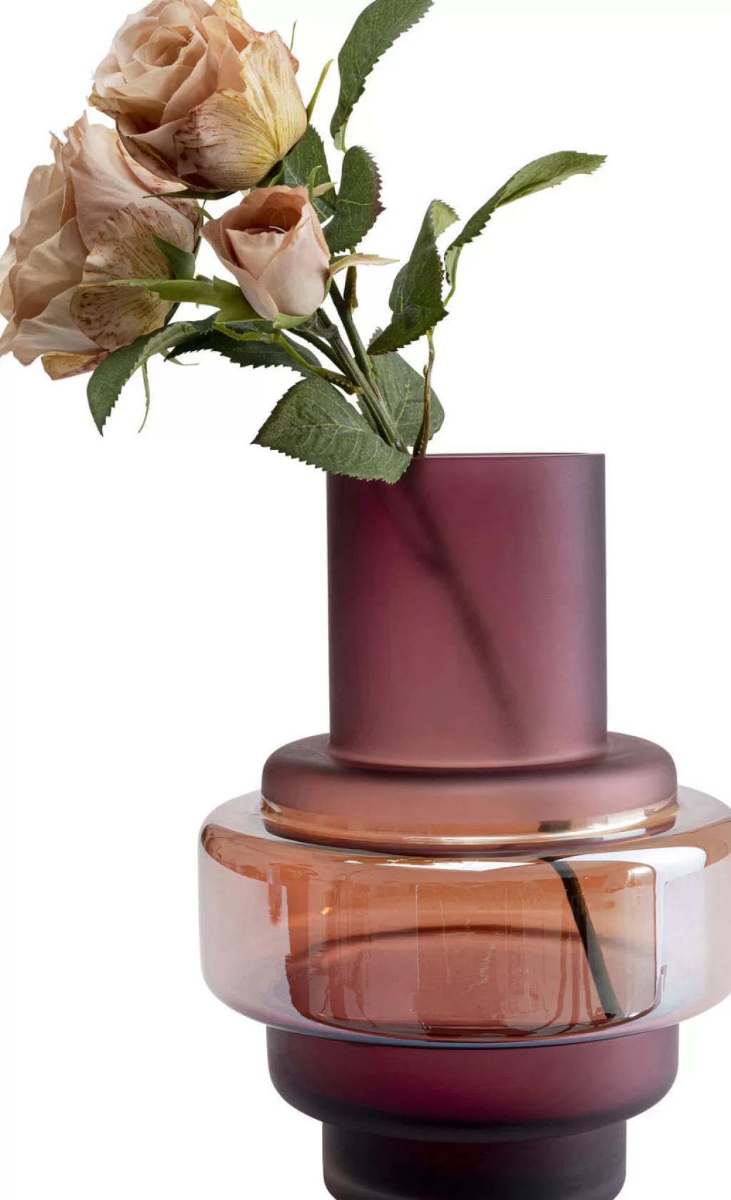 Vase design Rosie - KARE Design - 24 cm - Céramique moderne blanc cassé - Déco élégante pour intérieur contemporain