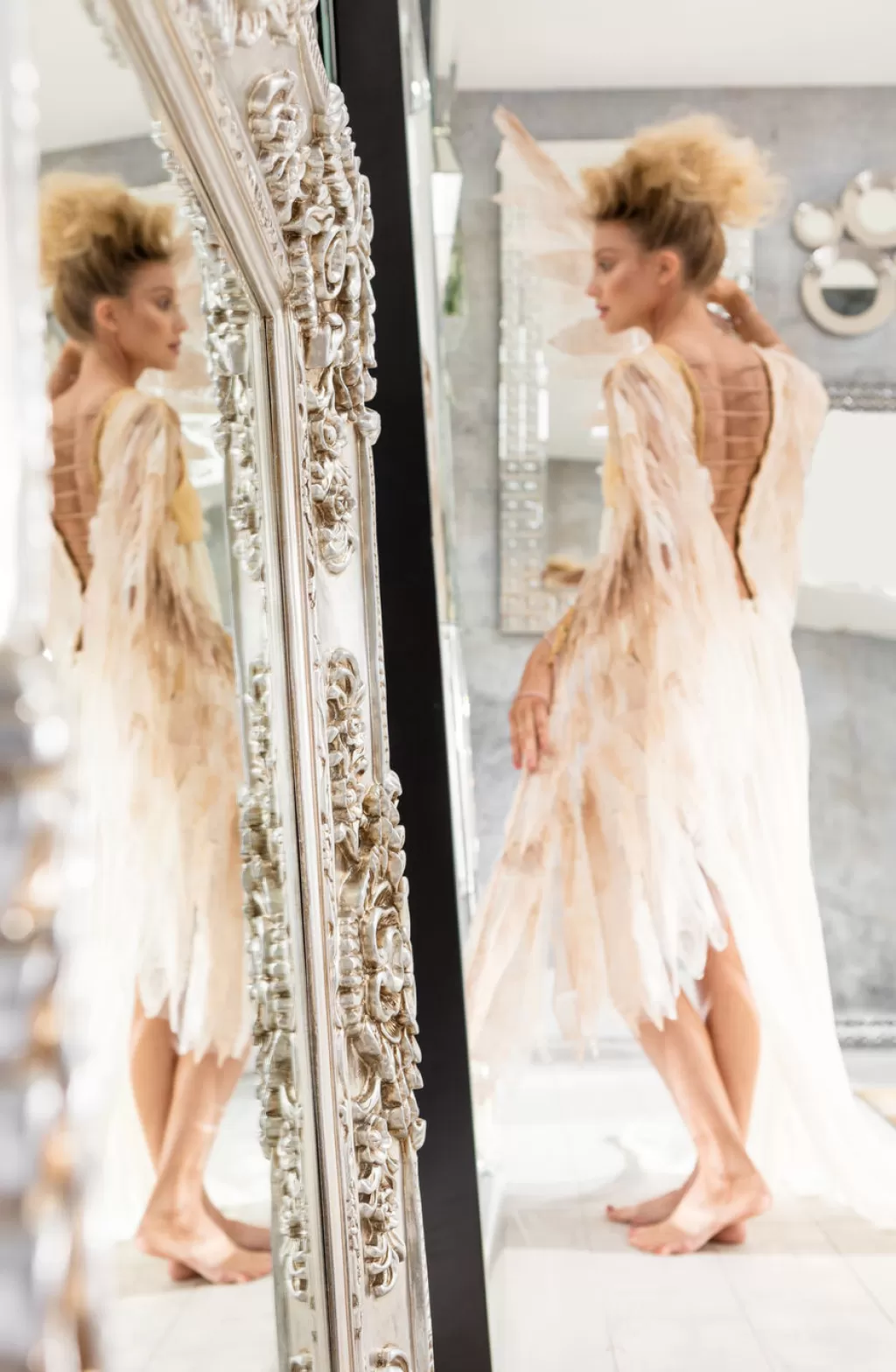 Élégant Miroir Moderne Royal Residence - Collection KARE Design (203 cm x 104 cm)