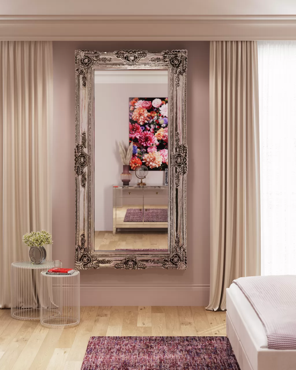 Élégant Miroir Moderne Royal Residence - Collection KARE Design (203 cm x 104 cm)