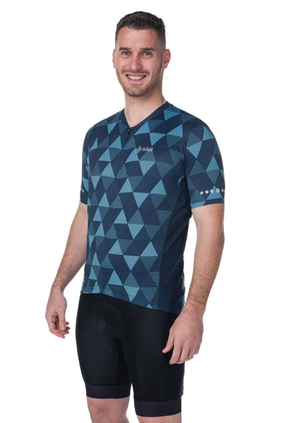 Kilpi Maillot de Cyclisme Homme Hautes Performances - Confort Optimal & Style Sportif | Modèle SALETTA-M Printemps-Été 2024