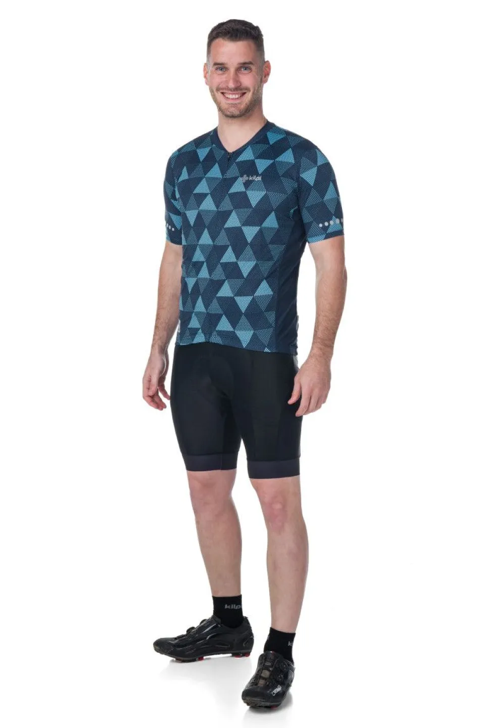 Kilpi Maillot de Cyclisme Homme Hautes Performances - Confort Optimal & Style Sportif | Modèle SALETTA-M Printemps-Été 2024
