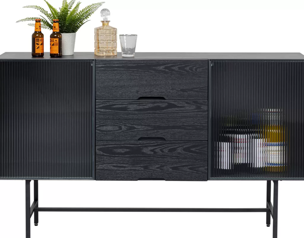 Commode design San Diego par KARE - Tiroirs spacieux pour salon - Dimensions 150x90 cm