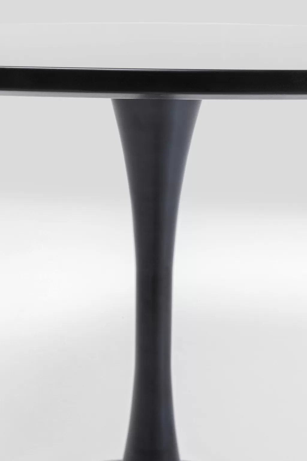 Table Ronde Élégante KARE Design - Modèle Schickeria Noir Ø110cm - Design Contemporain pour Salon