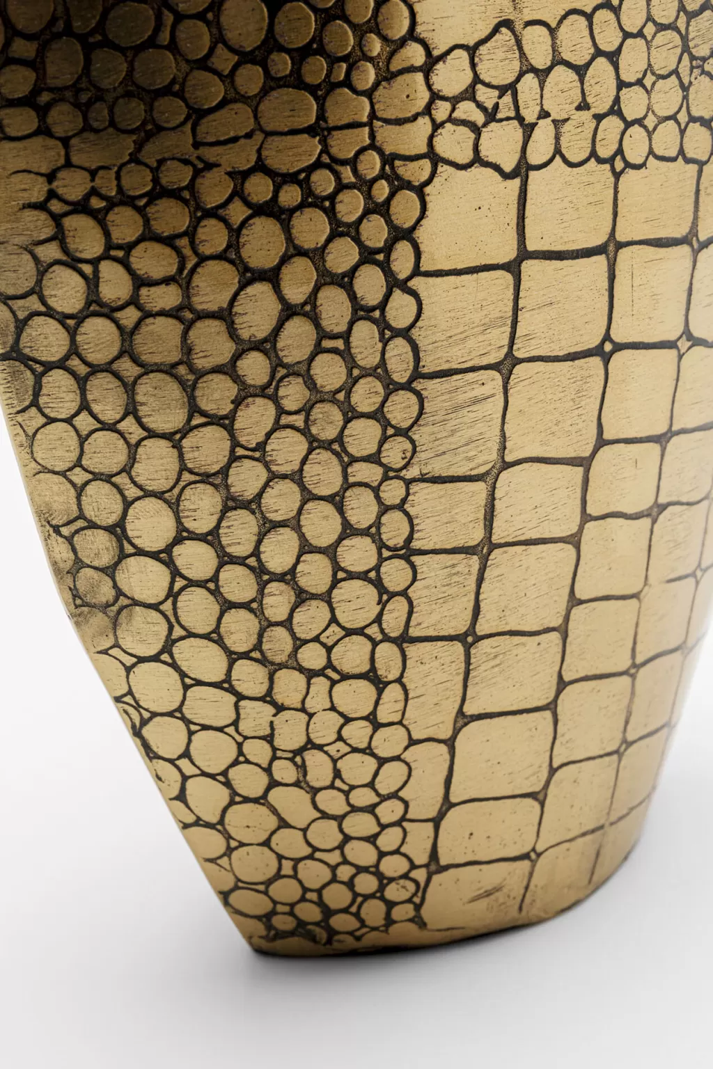 Vase design Serpent moderne KARE - Décor salon contemporain - Hauteur 21 cm