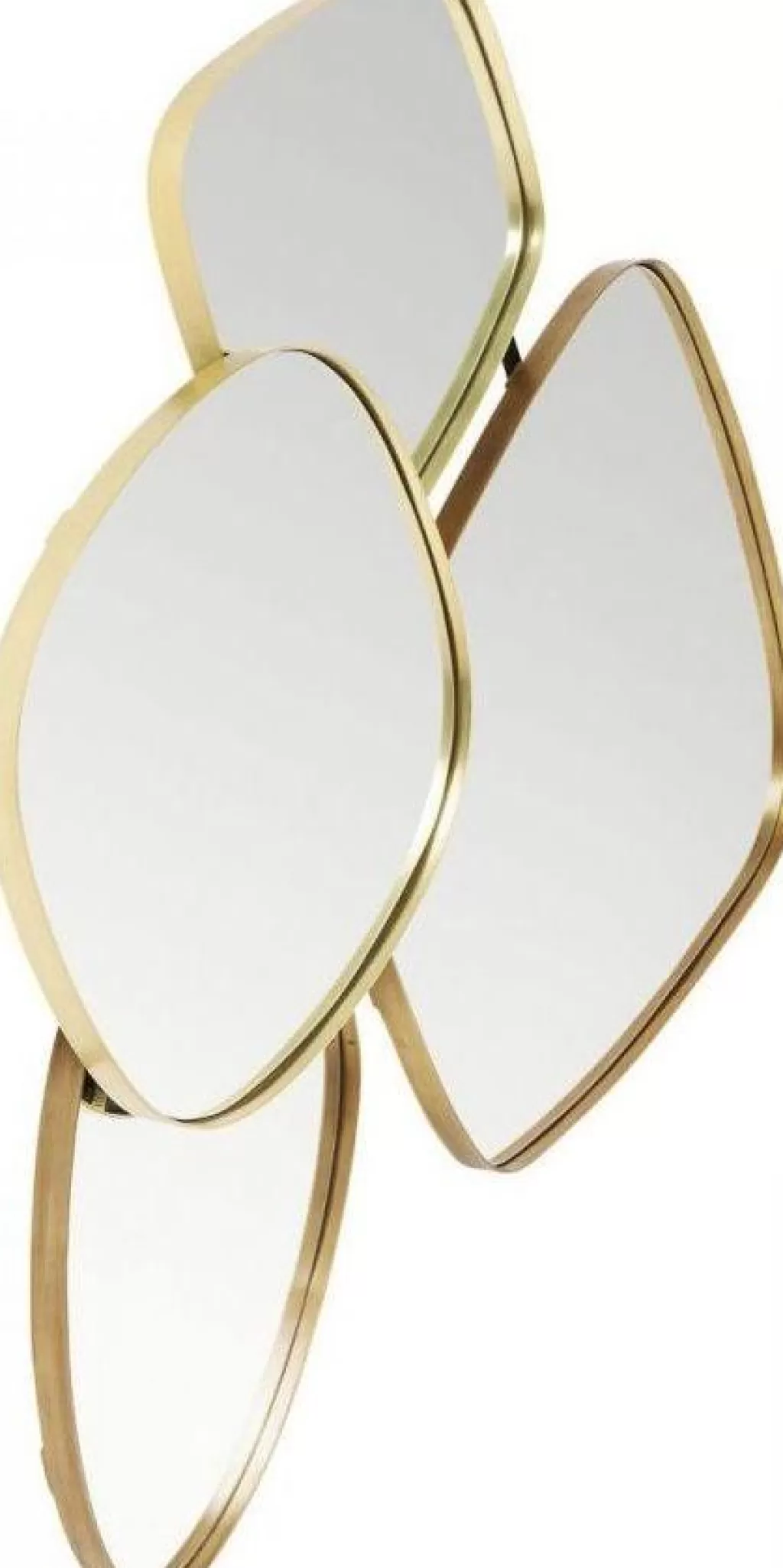 Miroir design contemporain KARE - Formes géométriques graphiques  
Décor mural élégant en verre biseauté - Format panoramique 130x110 cm  
Collection d'intérieurs modernes avec reflets dynamiques
