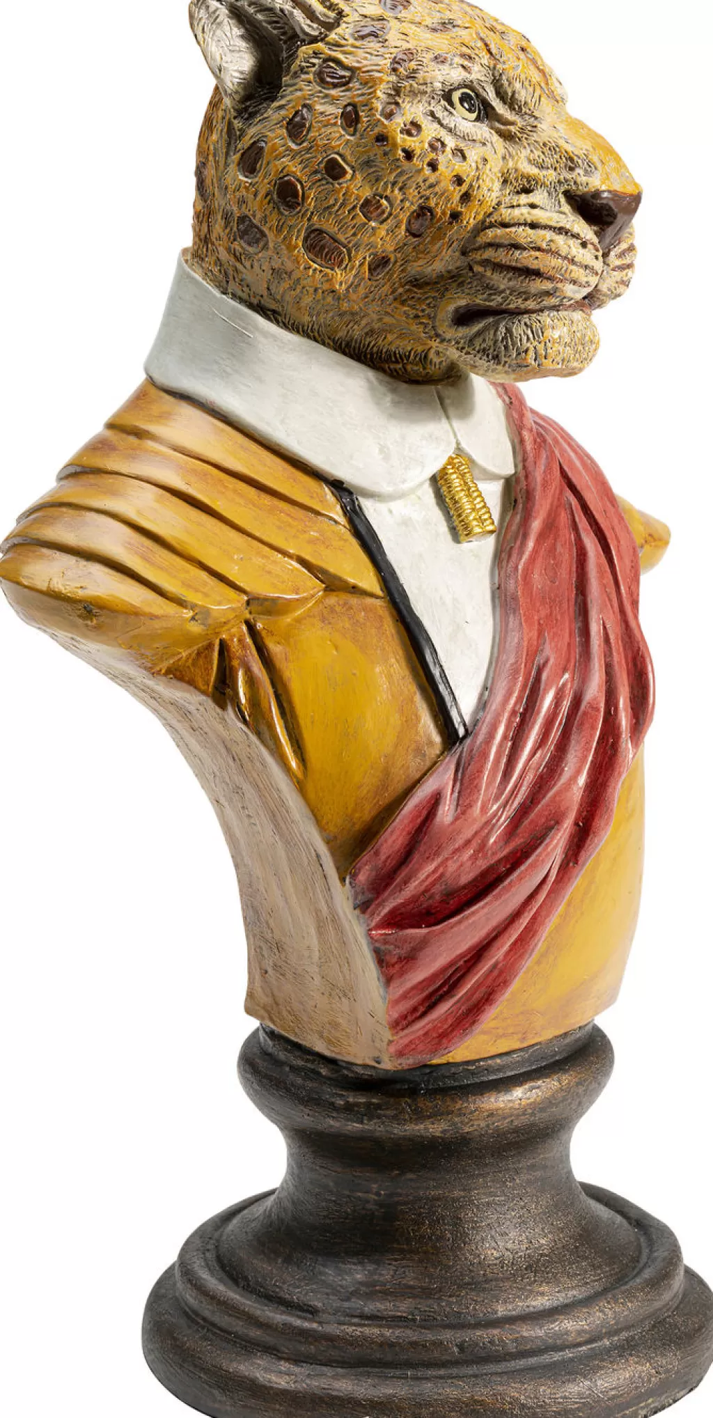 KARE Design - Figurine Sir Leopard en résine, décoration élégante pour intérieur moderne (29 cm)