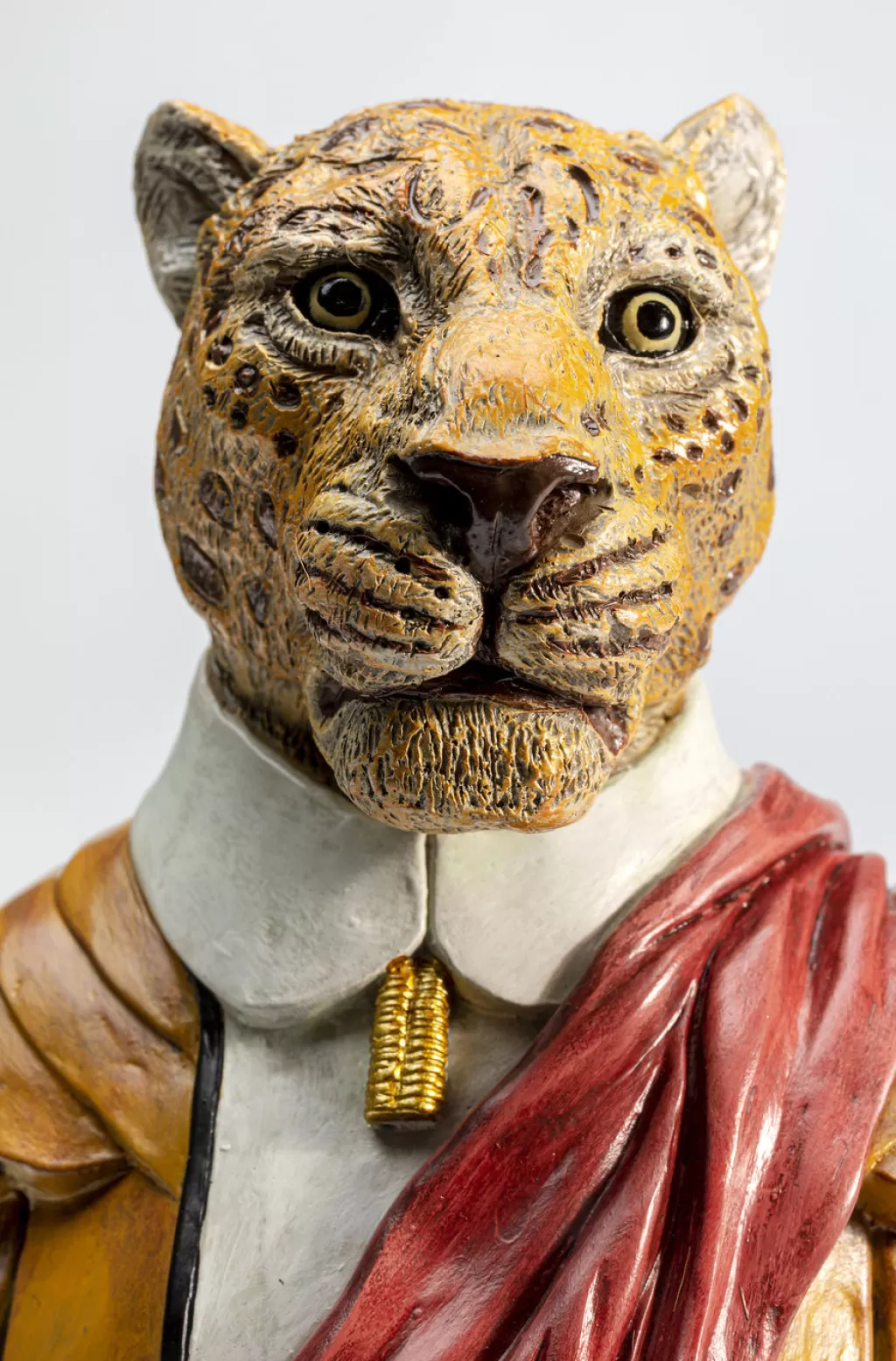 KARE Design - Figurine Sir Leopard en résine, décoration élégante pour intérieur moderne (29 cm)