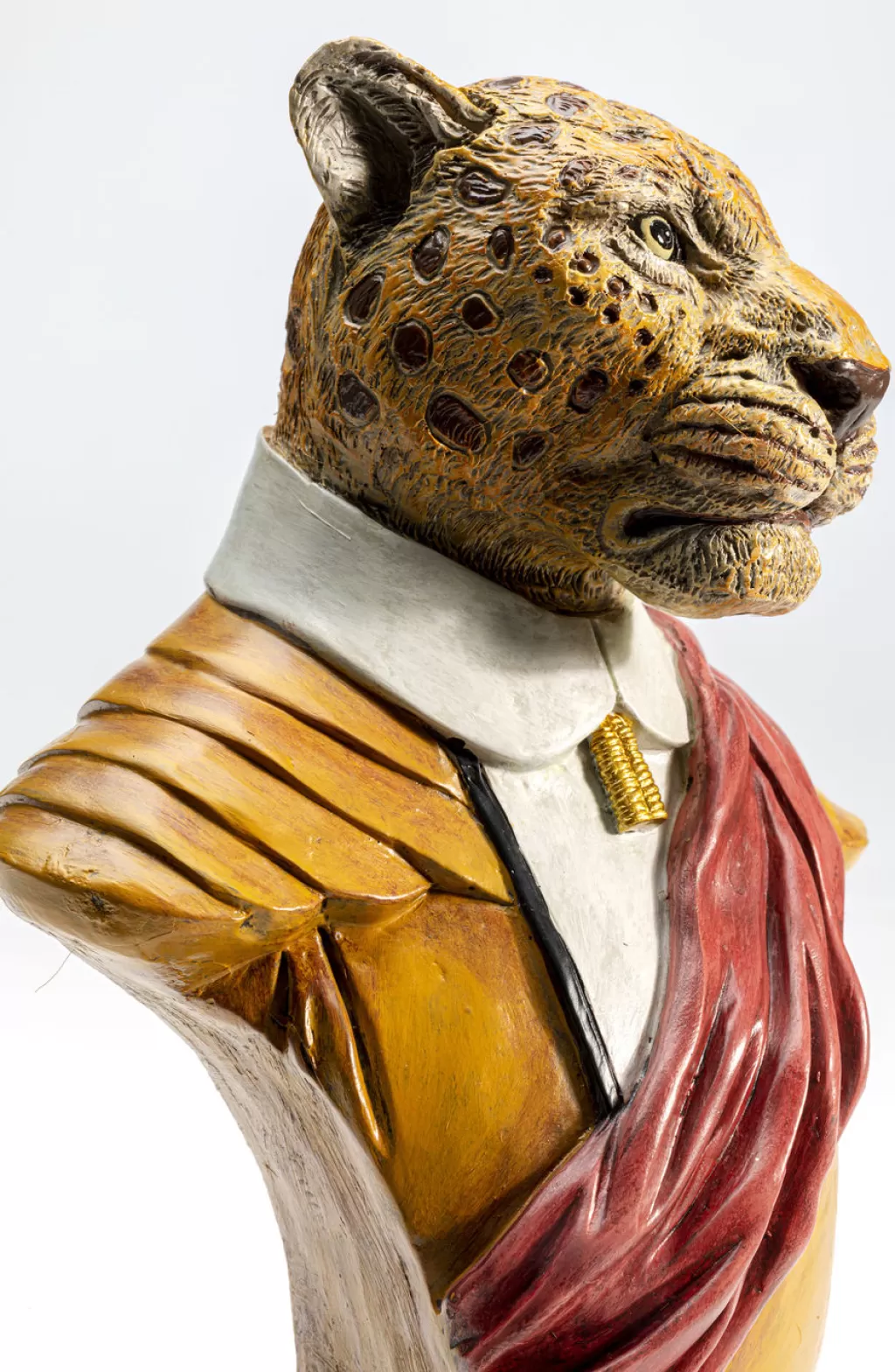 KARE Design - Figurine Sir Leopard en résine, décoration élégante pour intérieur moderne (29 cm)
