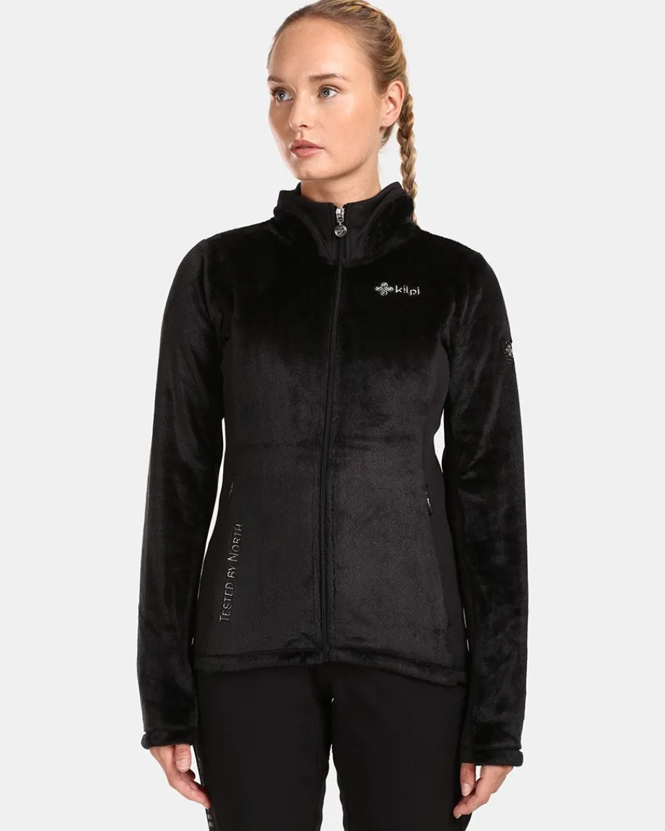 Polaire Kilpi SKATHI-W - Veste Technique Confortable pour Femme (Style Hiver Urbain)