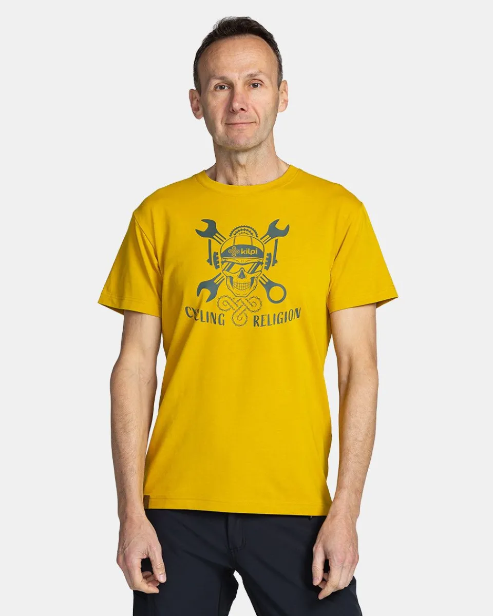 T-shirt casual en coton premium pour homme - Modèle Skully-M par Kilpi