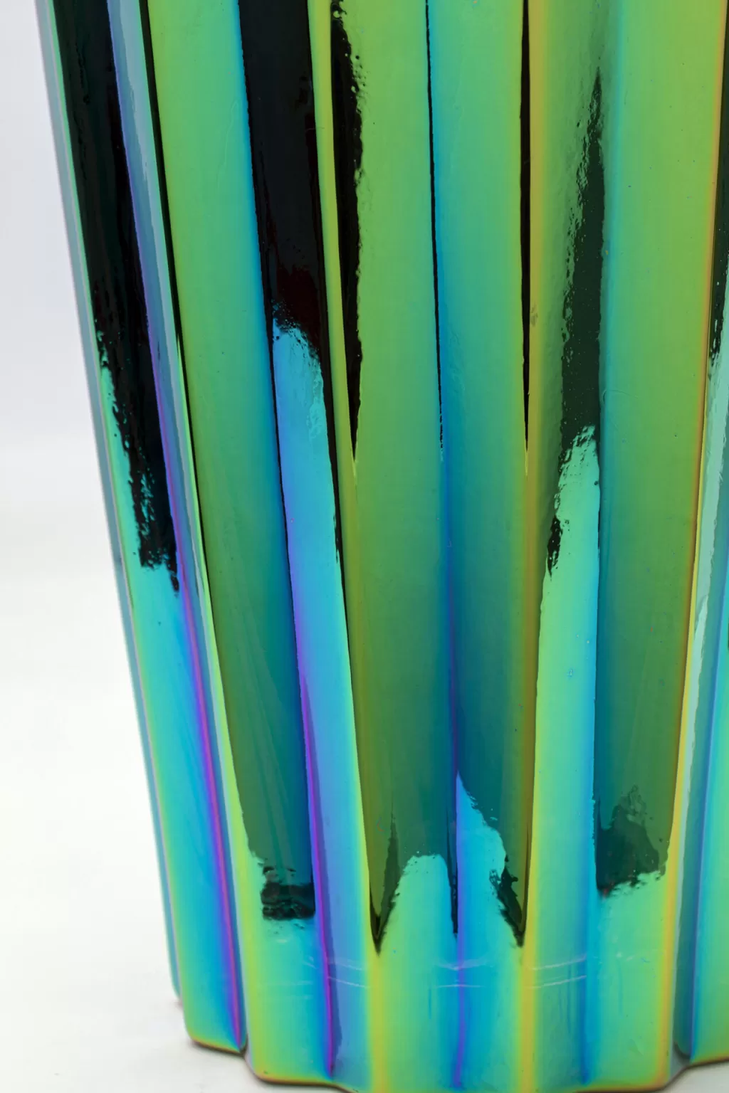 Vase Design Élégant Ciel Vert 36cm par KARE - Décoration d'Intérieur pour Salon Contemporain